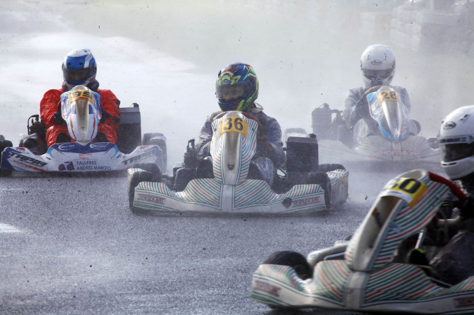 Anterior prueba del Andaluz de Karting celebrada en Cartaya