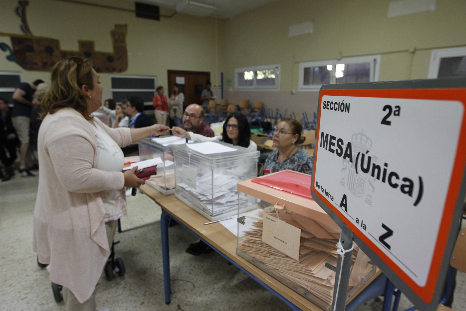Fotogalería votaciones Elecciones Generales 2019. Almería