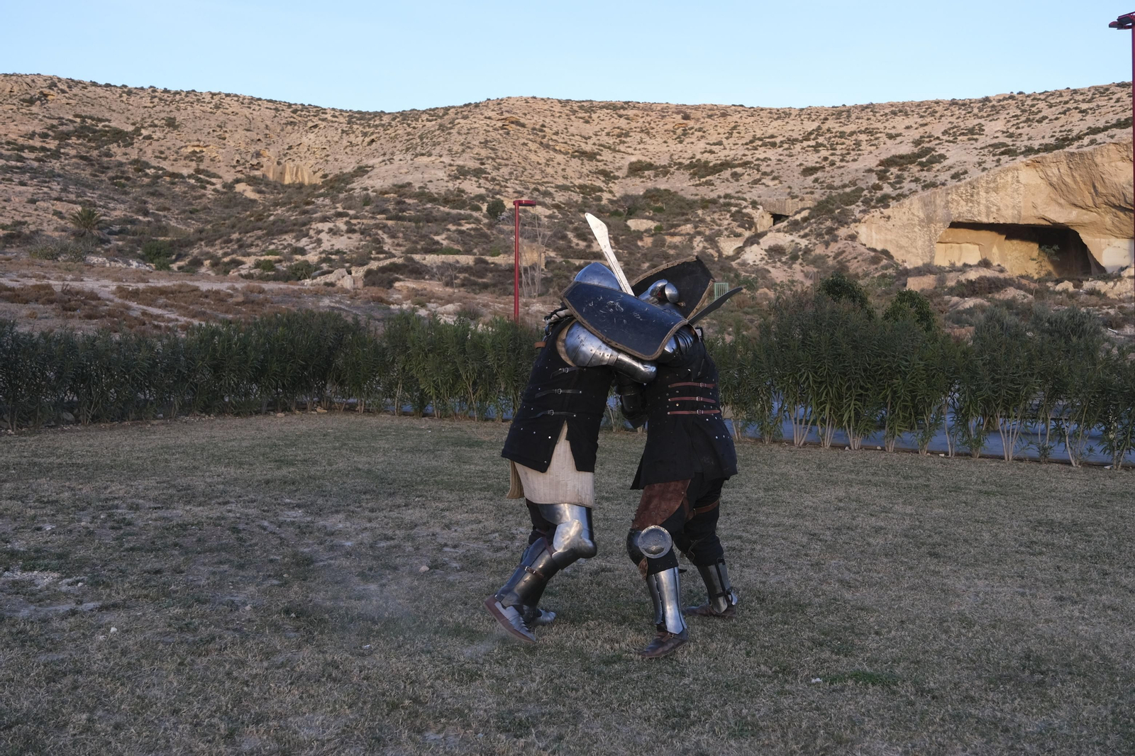 Fotogalería de los combates medievales en Almería