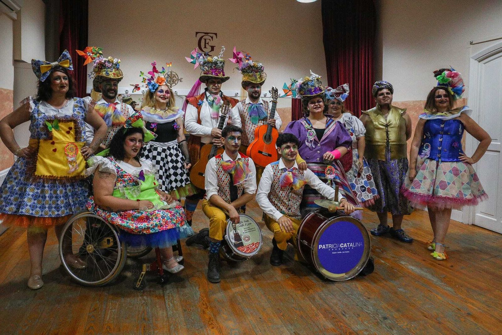 Ambiente en camerinos