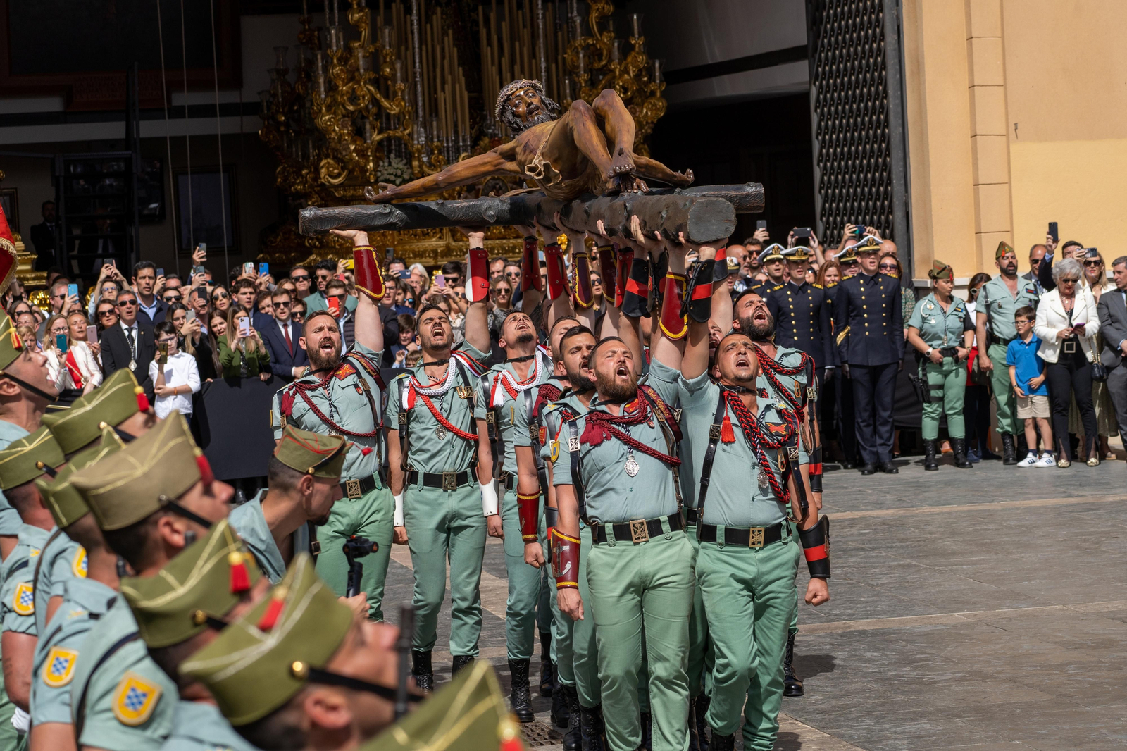 Las fotos de la Legión en la Semana Santa de Málaga 2023 Las fotos de la Legión en la Semana Santa de Málaga 2023