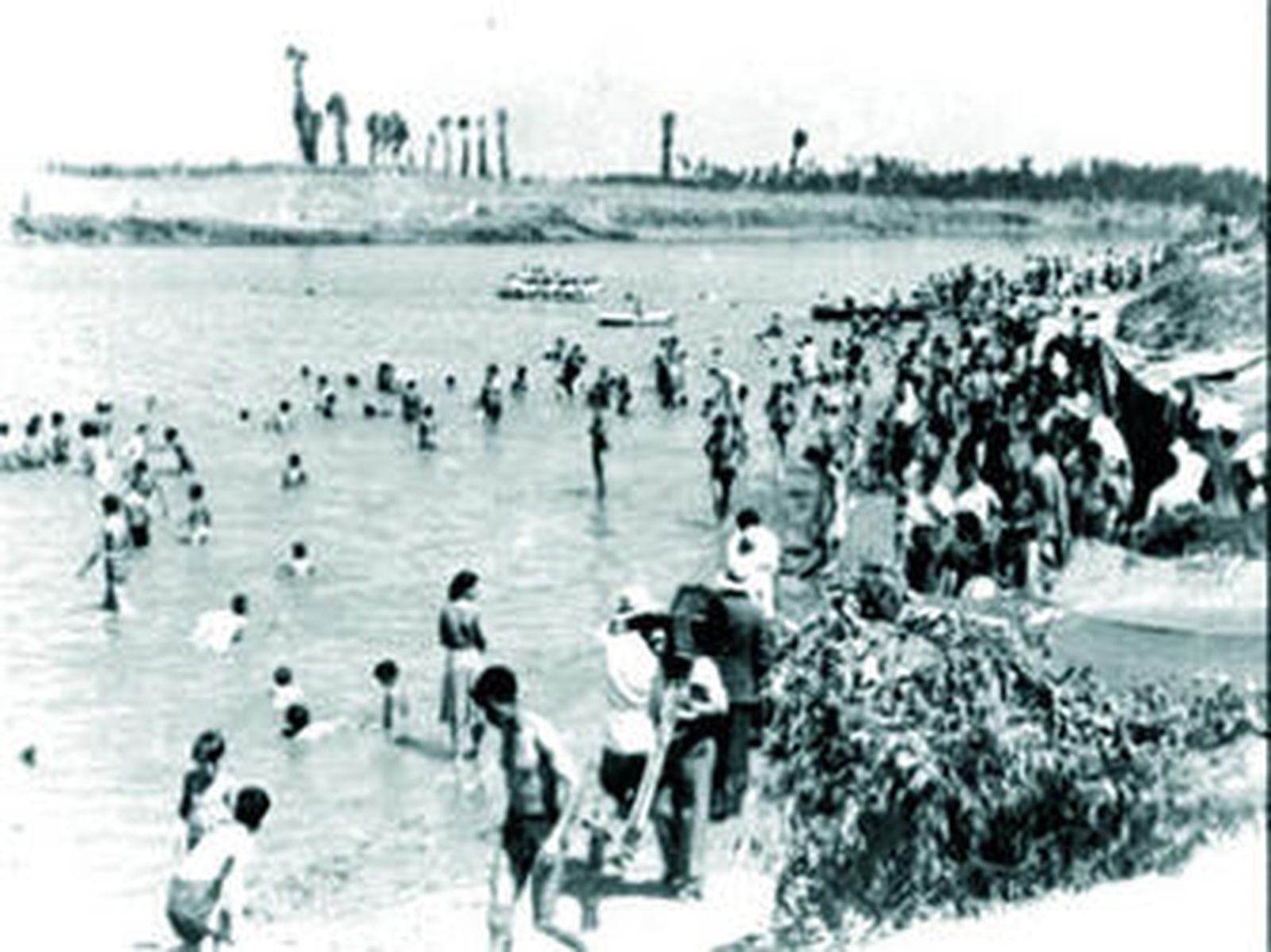 Historia de los baños en el río (III)