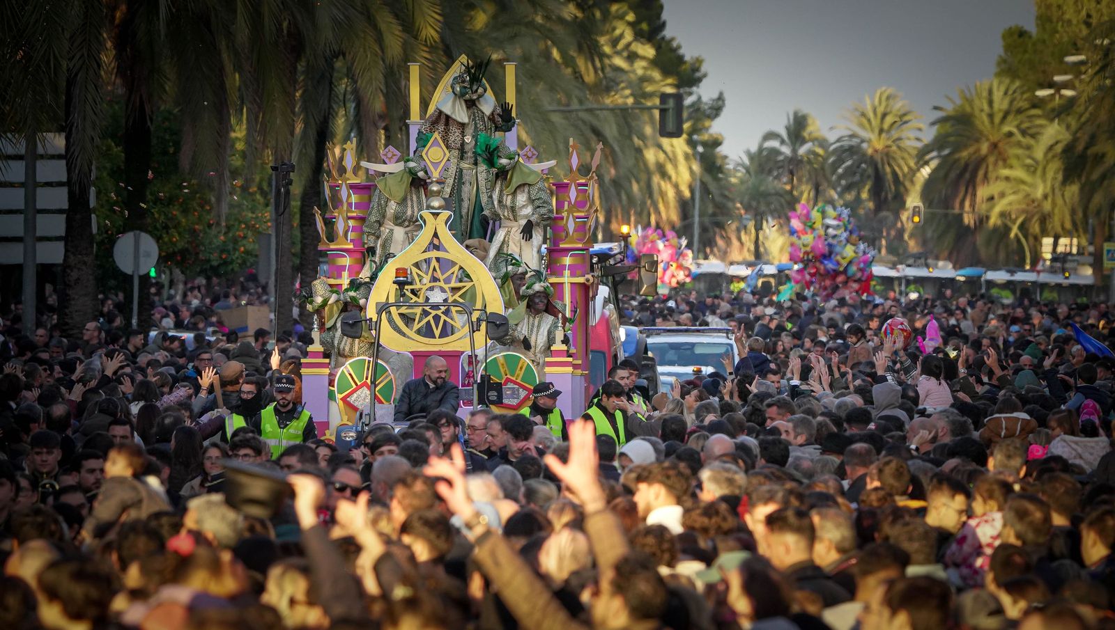 Imágenes de la cabalgata de Reyes Magos en Jerez