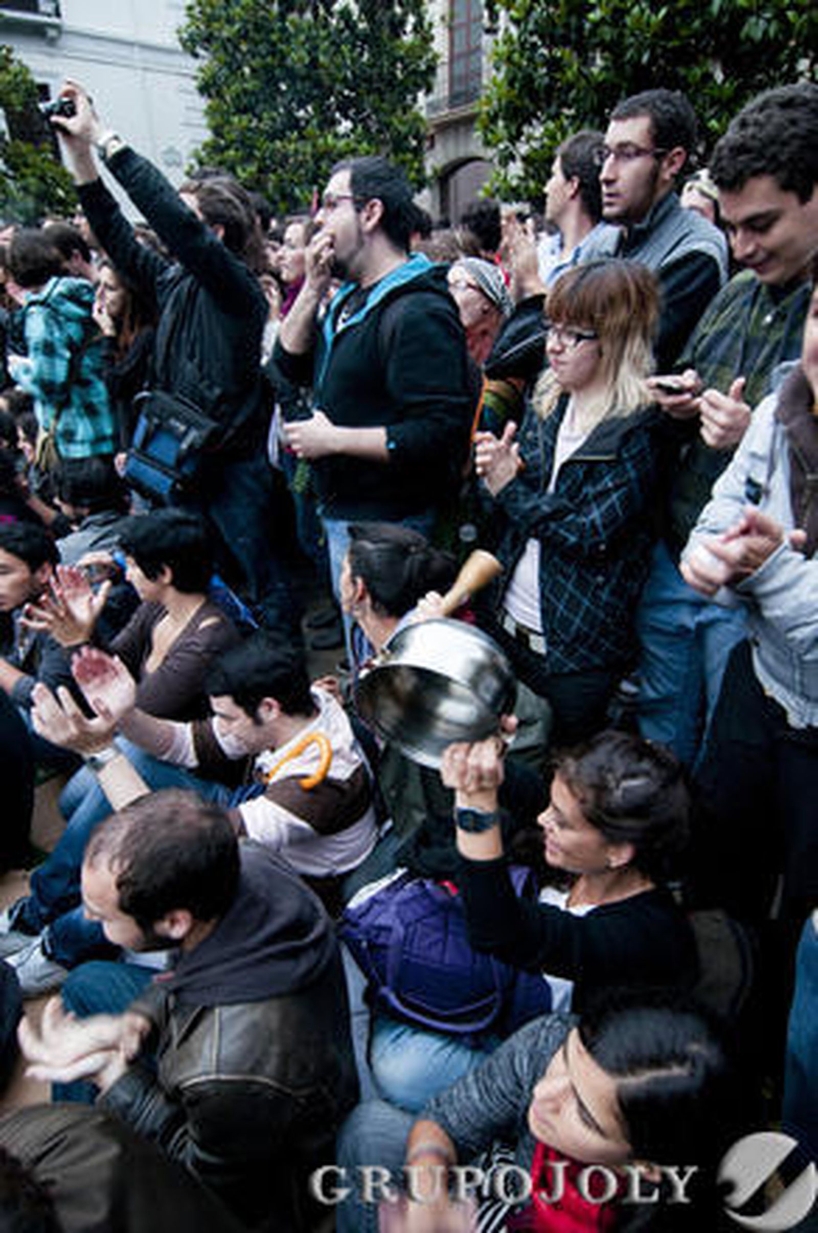 Concentración en la Plaza del Carmen.

Foto: J. Ochando