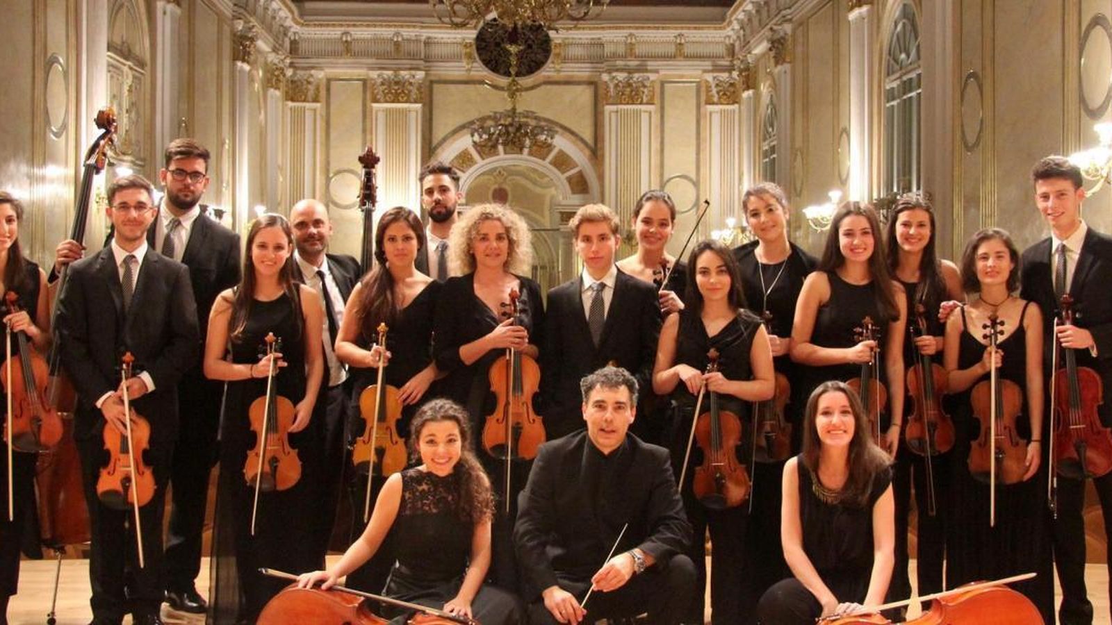 Miembros de la orquesta ProMálaga.