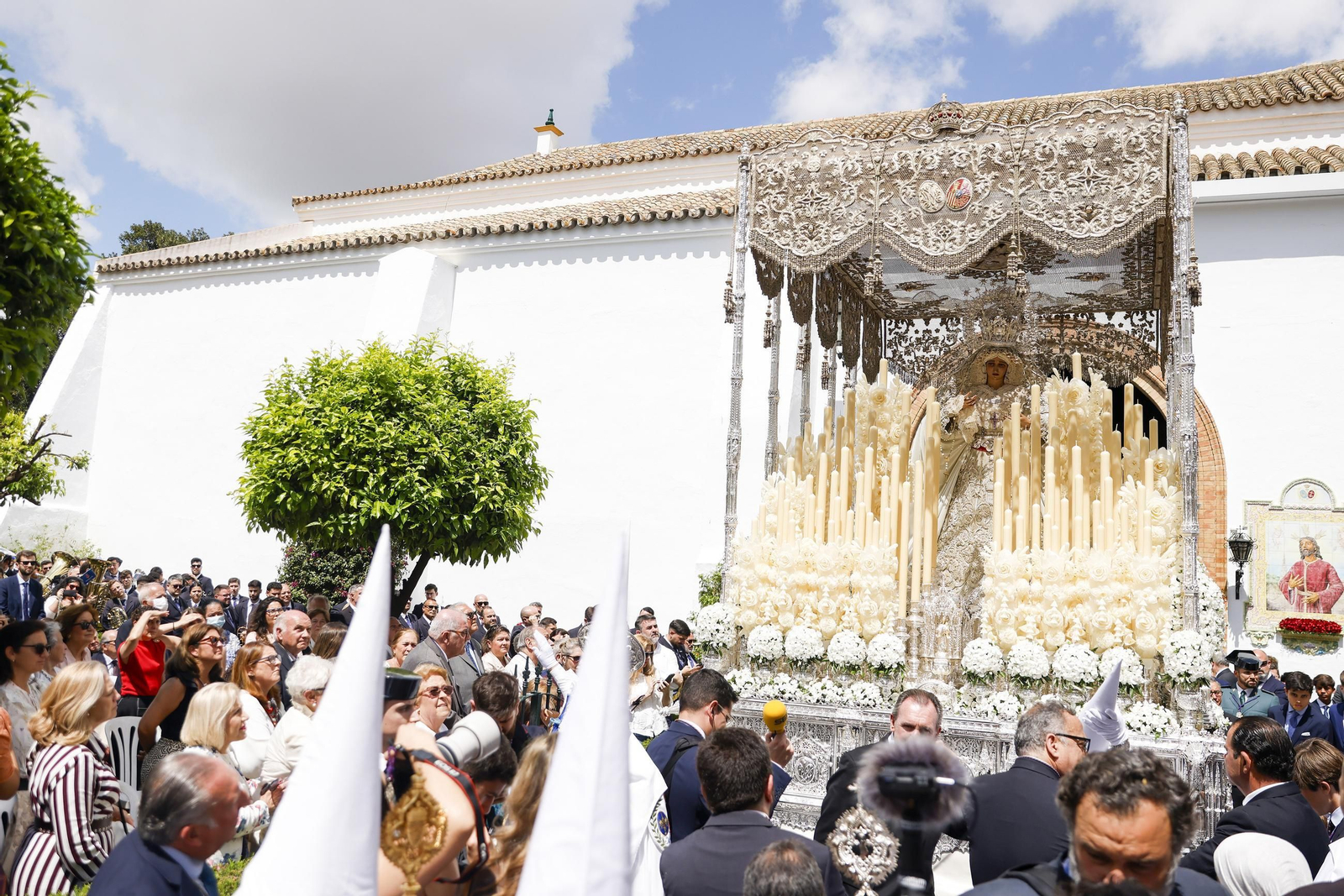 Las imágenes de la Hermandad de la Paz en la Semana Santa de Sevilla de 2025