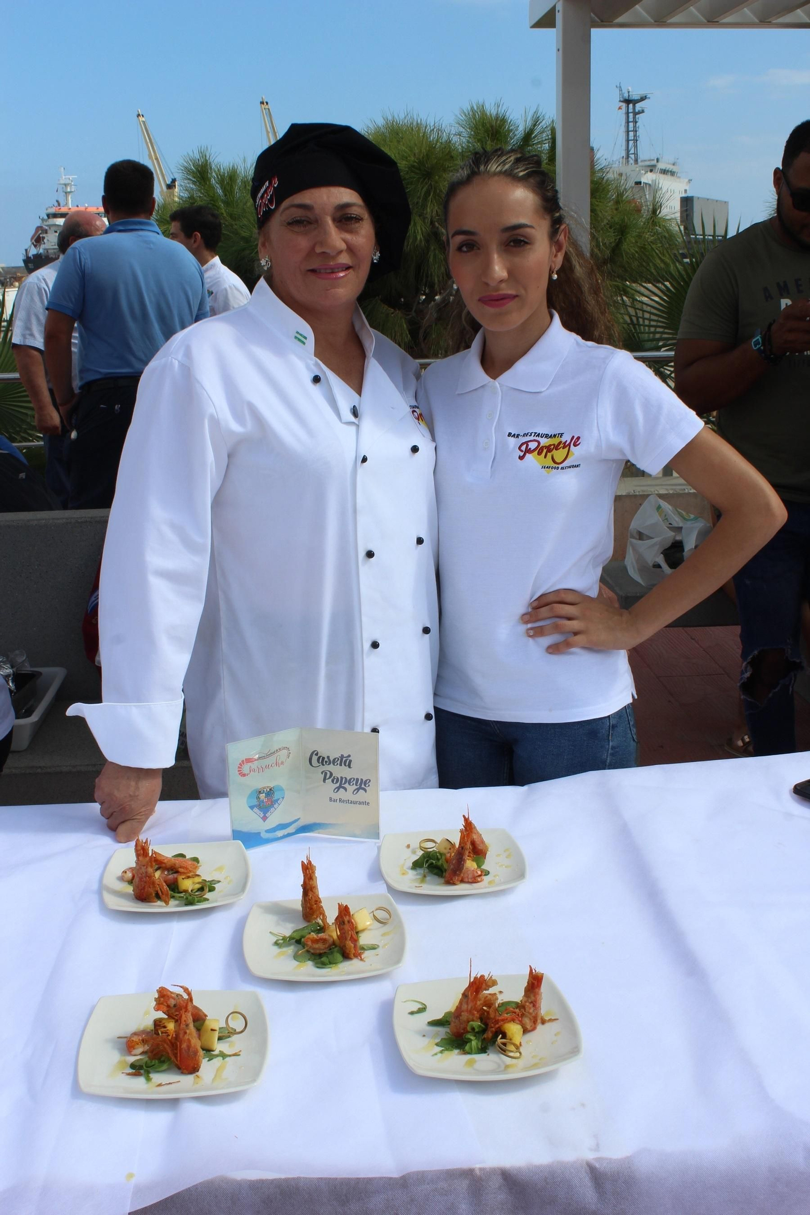 Imágenes de la presentación de la Feria de la Gamba Roja de Garrucha