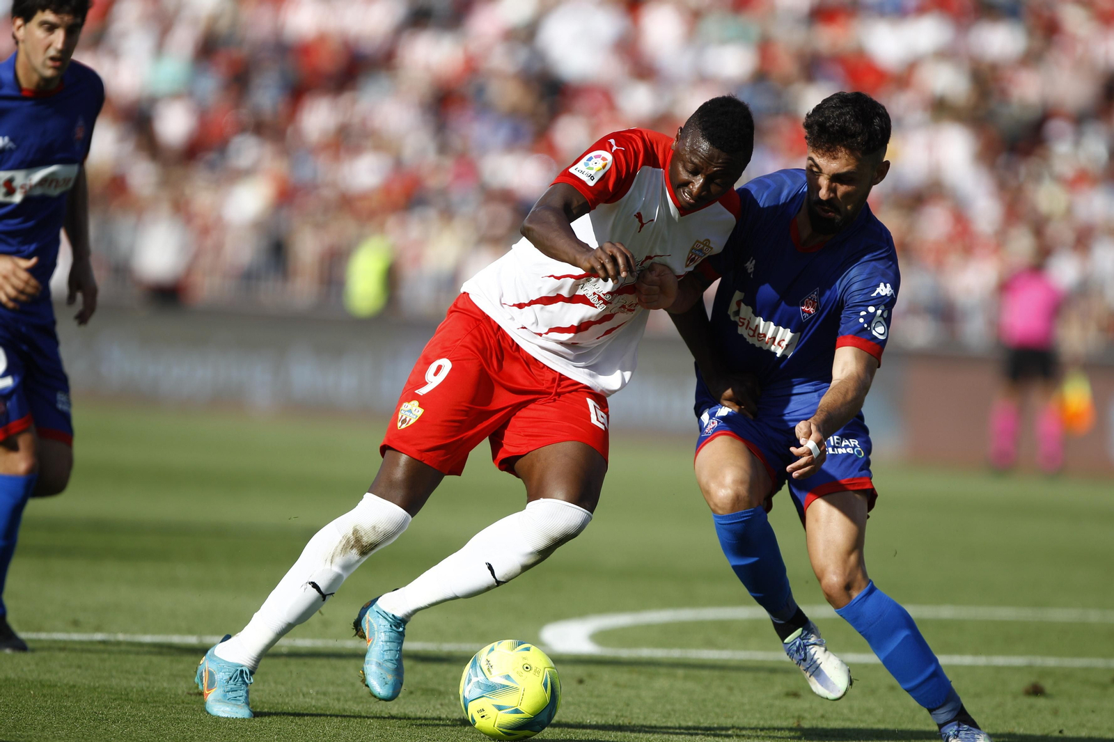 Imágenes del partido U.D. Almería-S.D. Amorebieta