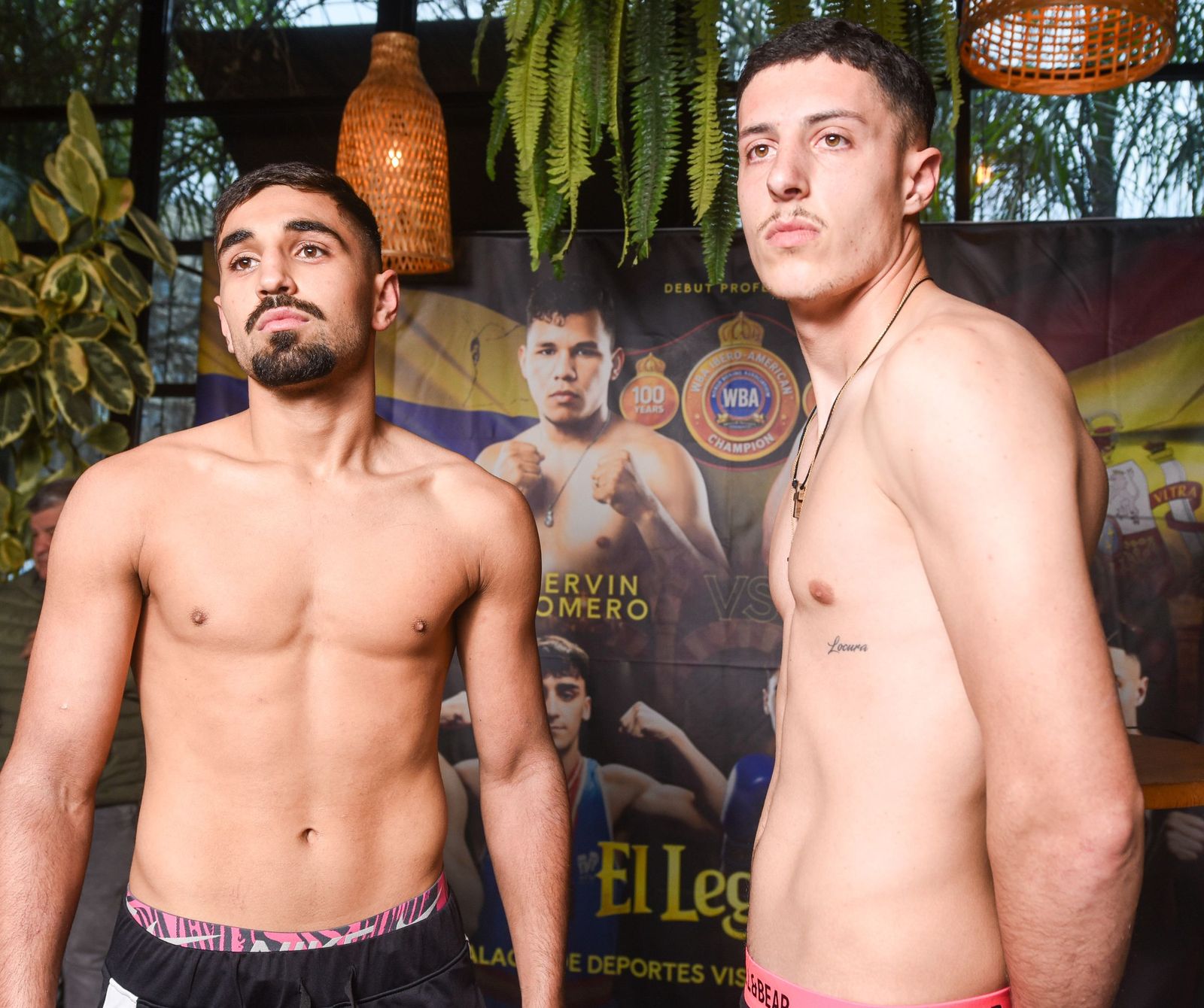 Las fotos del pesaje de la velada de Rafa Lozano Jr. en Córdoba