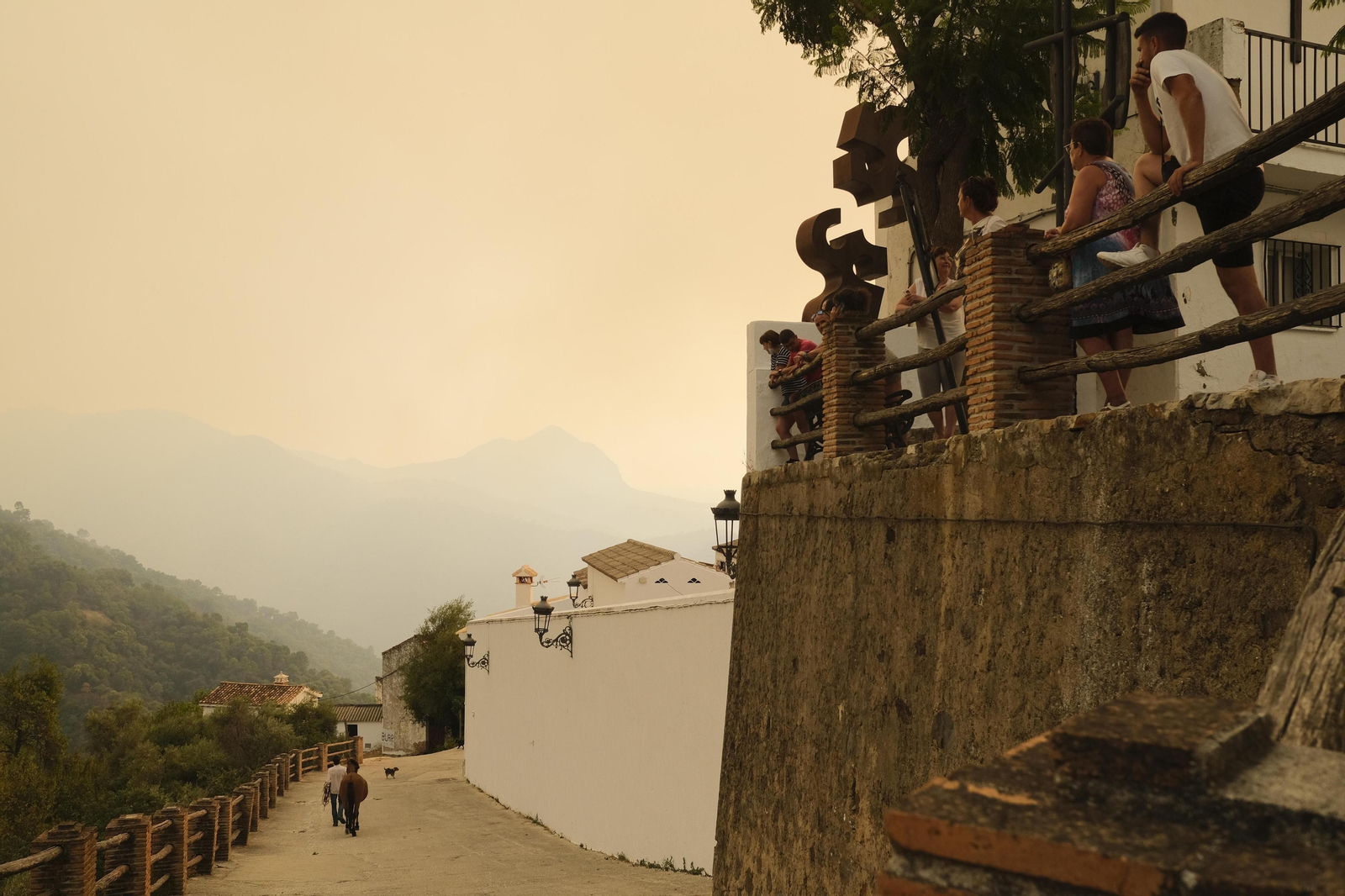El incendio de Sierra Bermeja, en fotos.