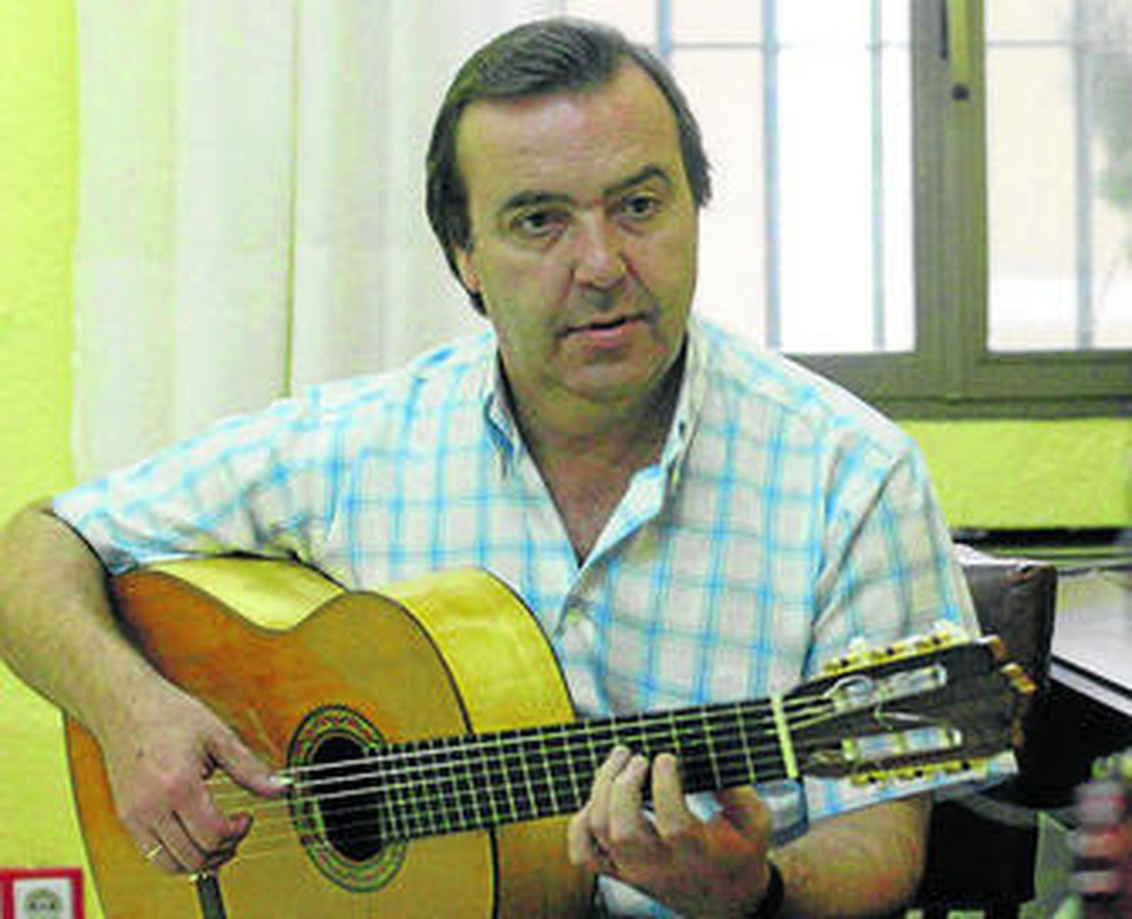 Manolo Franco, guitarrista.