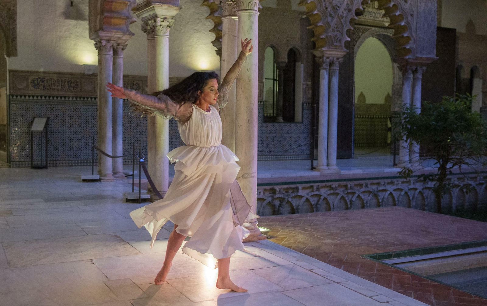 Las visitas teatralizadas nocturnas en el Alcázar de Sevilla con Magallanes como protagonista