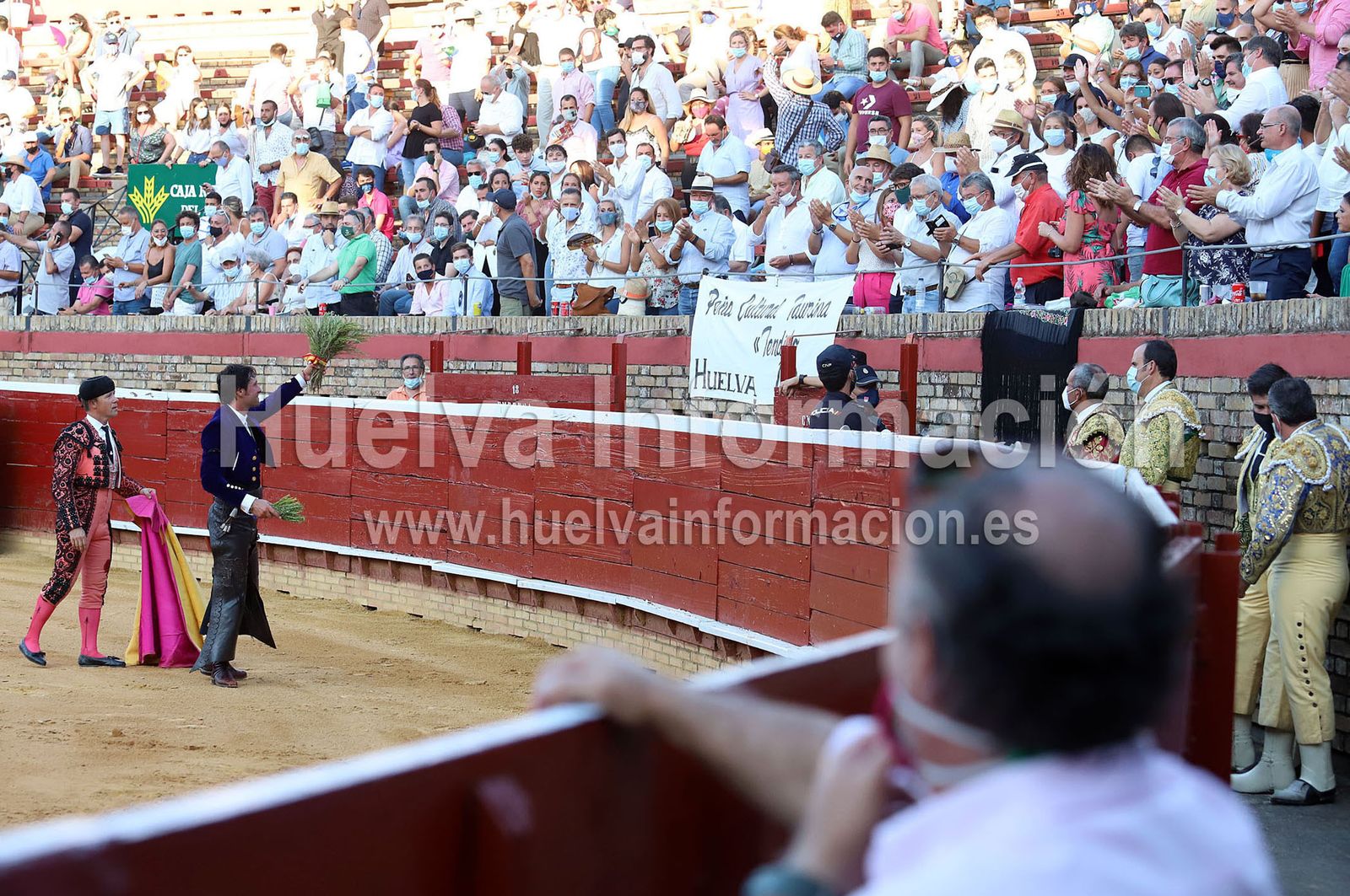 Las imágenes más destacadas de la corrida de toros del 3 de agosto en la plaza de toros de Huelva "La Merced"