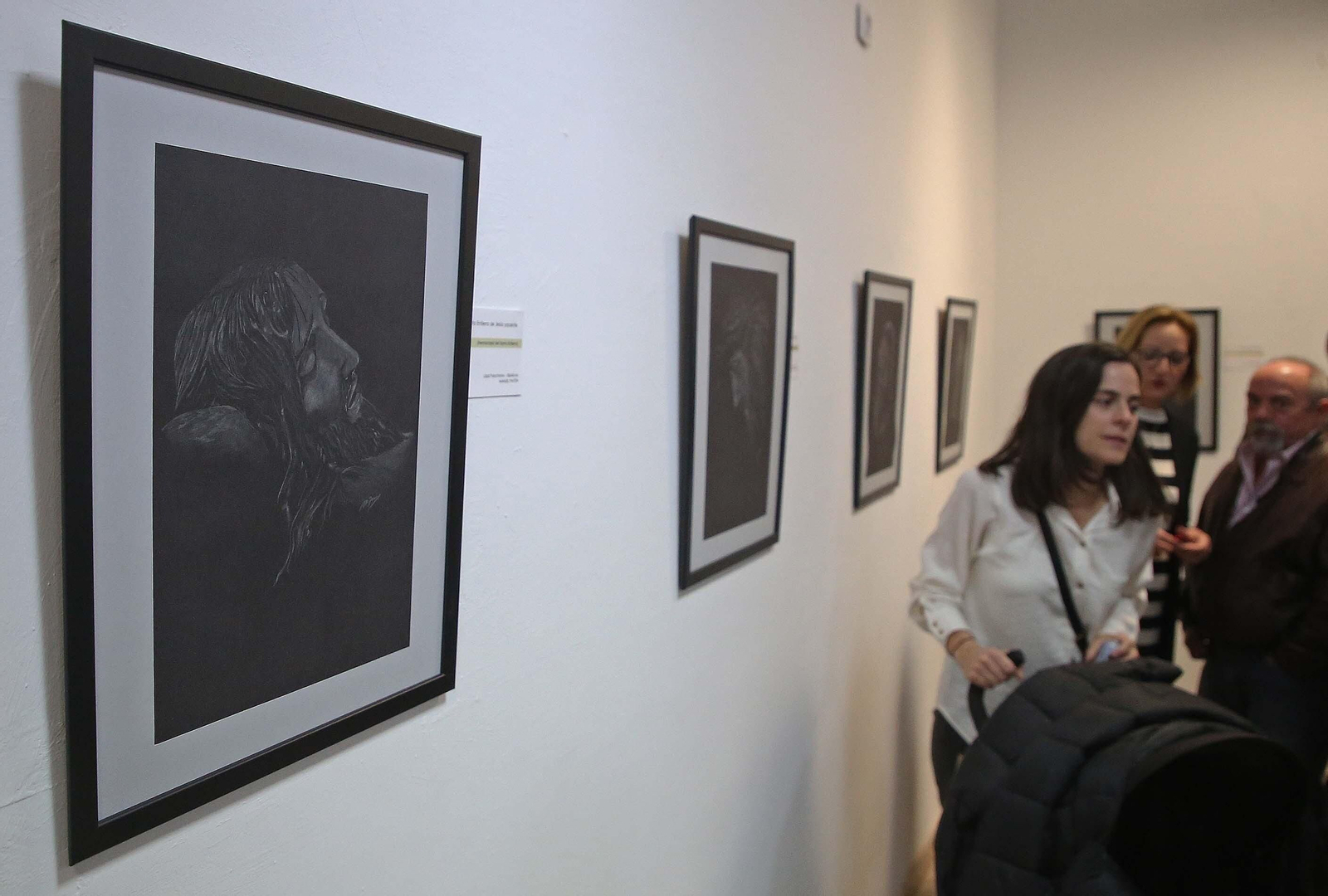 Fotos de la inauguración de 'La Pasión de Jesús' de Manuel Pavón