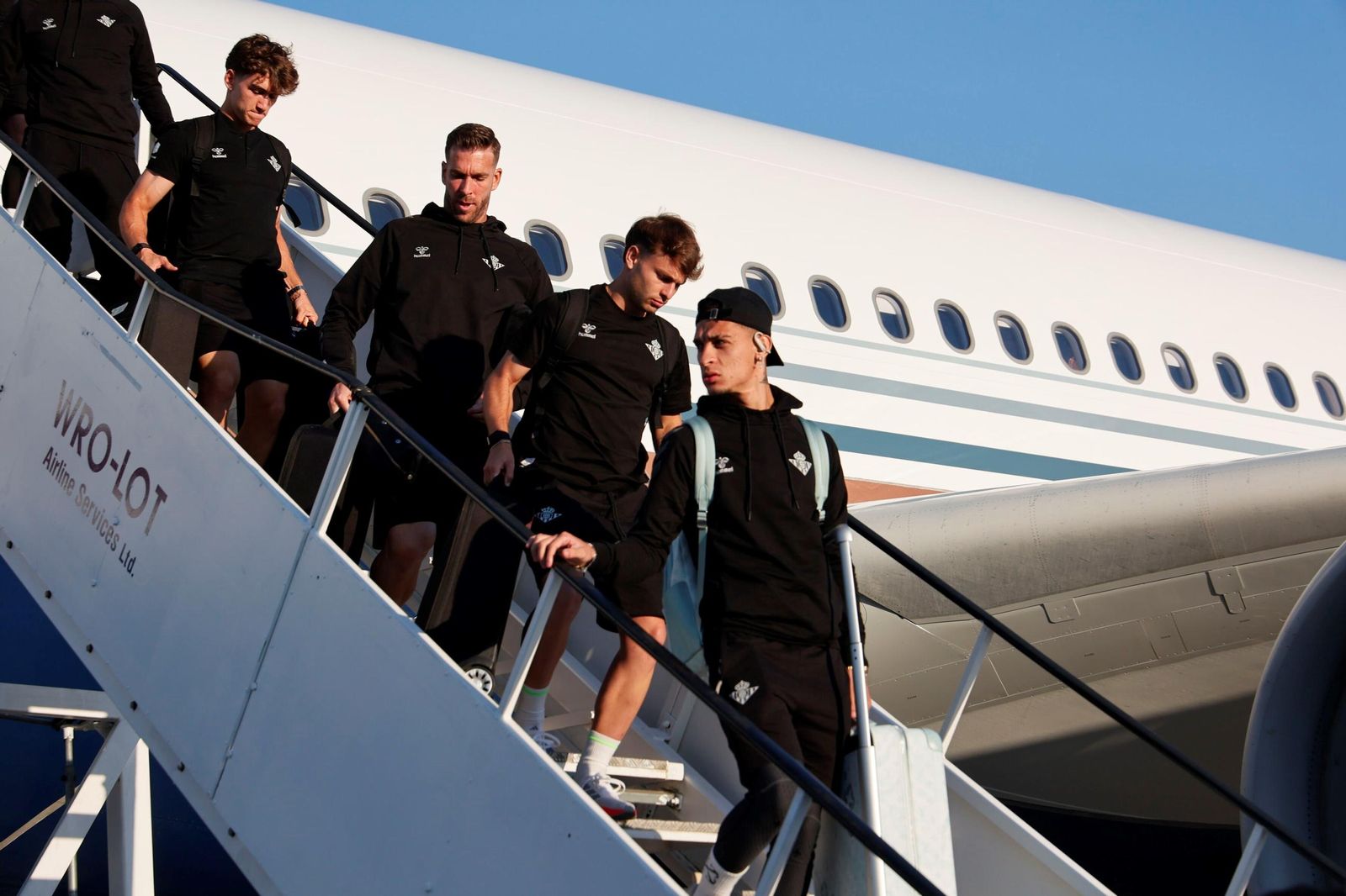 Las fotos del Betis en Breslavia