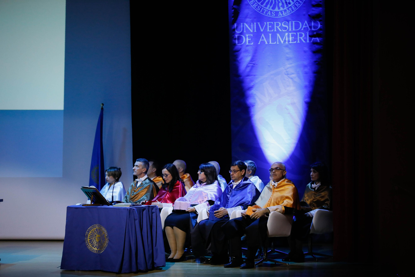 Las imágenes de la Investidura de José Céspedes como rector de la UAL