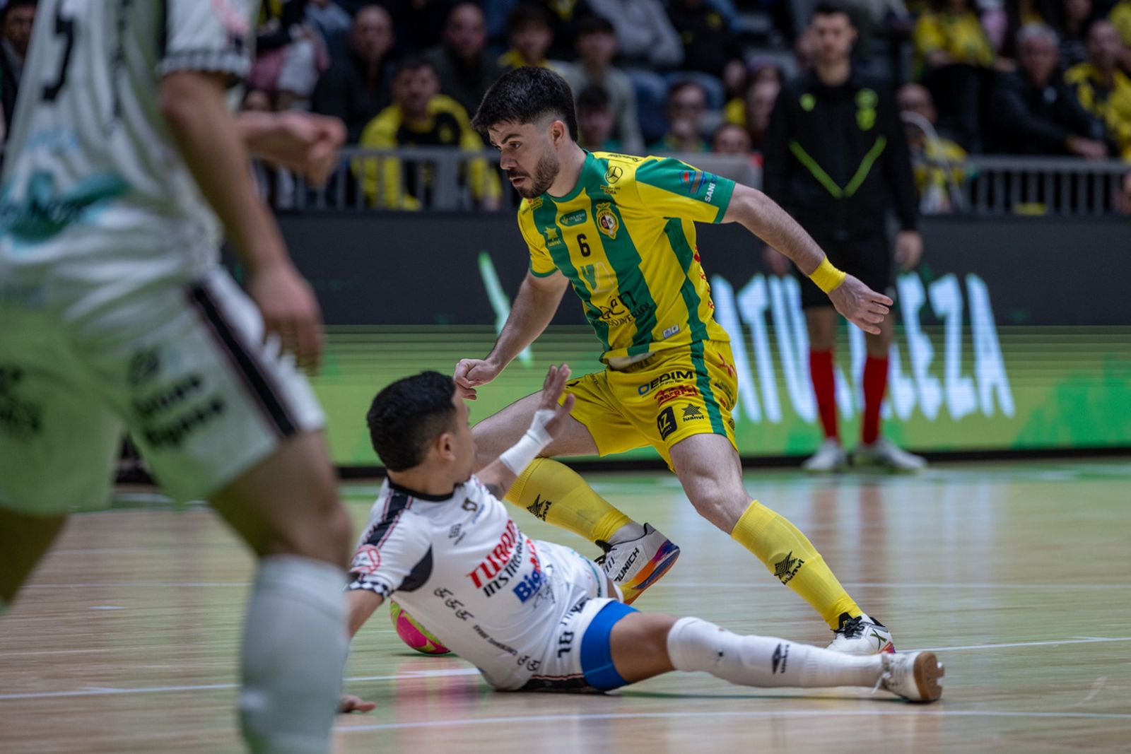 Las mejores imágenes de las tablas entre Jaén Paraíso Interior FS y Noia Portus Apostoli