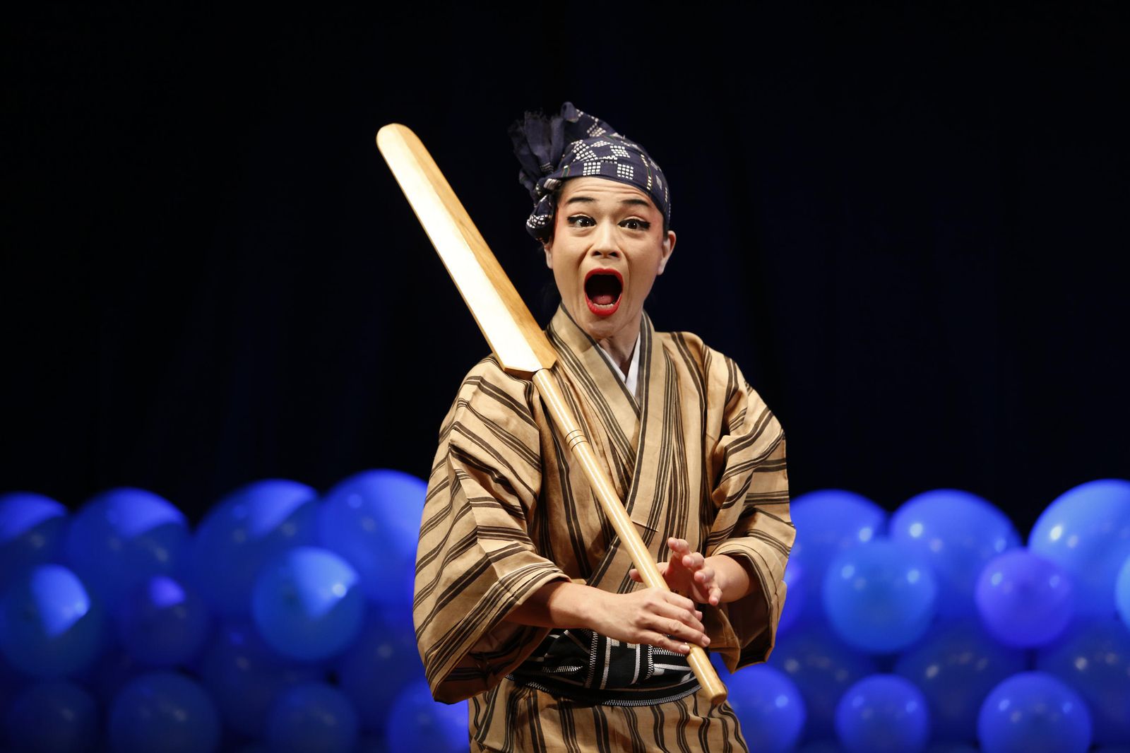 Un momento del espectáculo celebrado en el Auditorio Caja Rural.