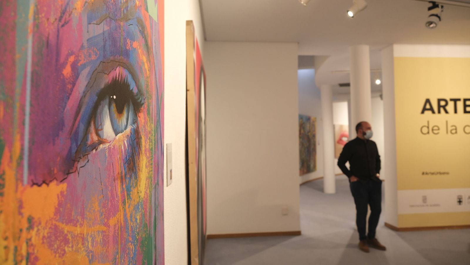 Imágenes de la exposición 'De la Calle al Museo'. Museo de Arte de Almería