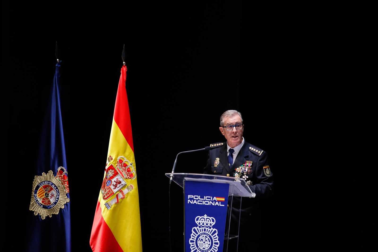 Patrón de la Policía Nacional en Almería