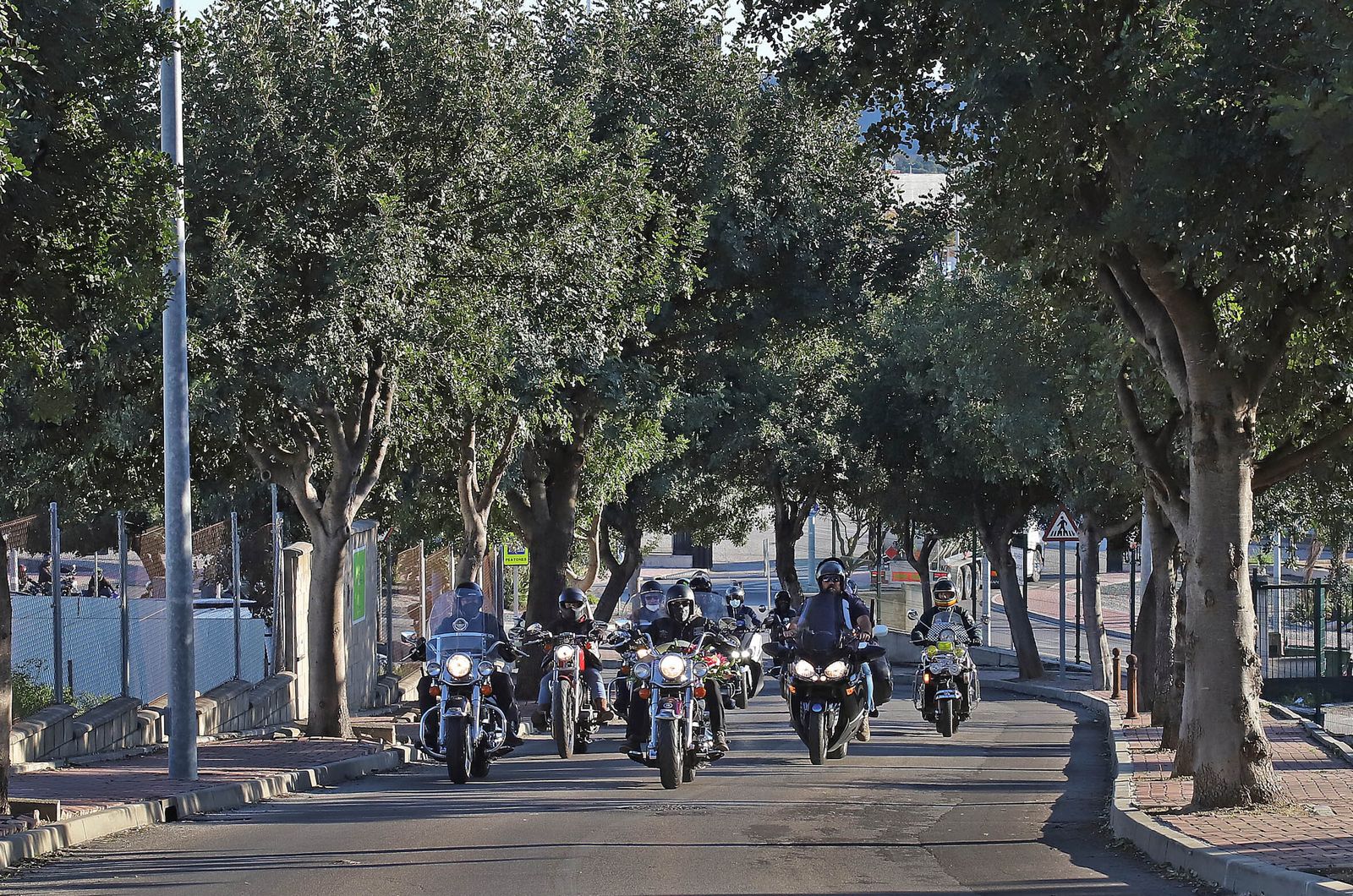 Caravana motera en homenaje a Carlos Ruiz