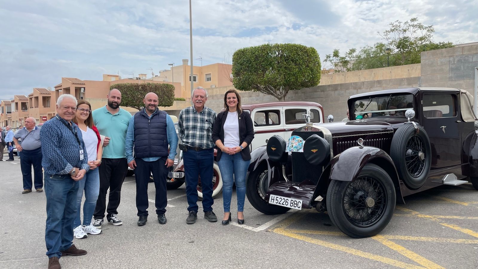La Ruta de Vehículos Antiguos pasaba por Benahadux.