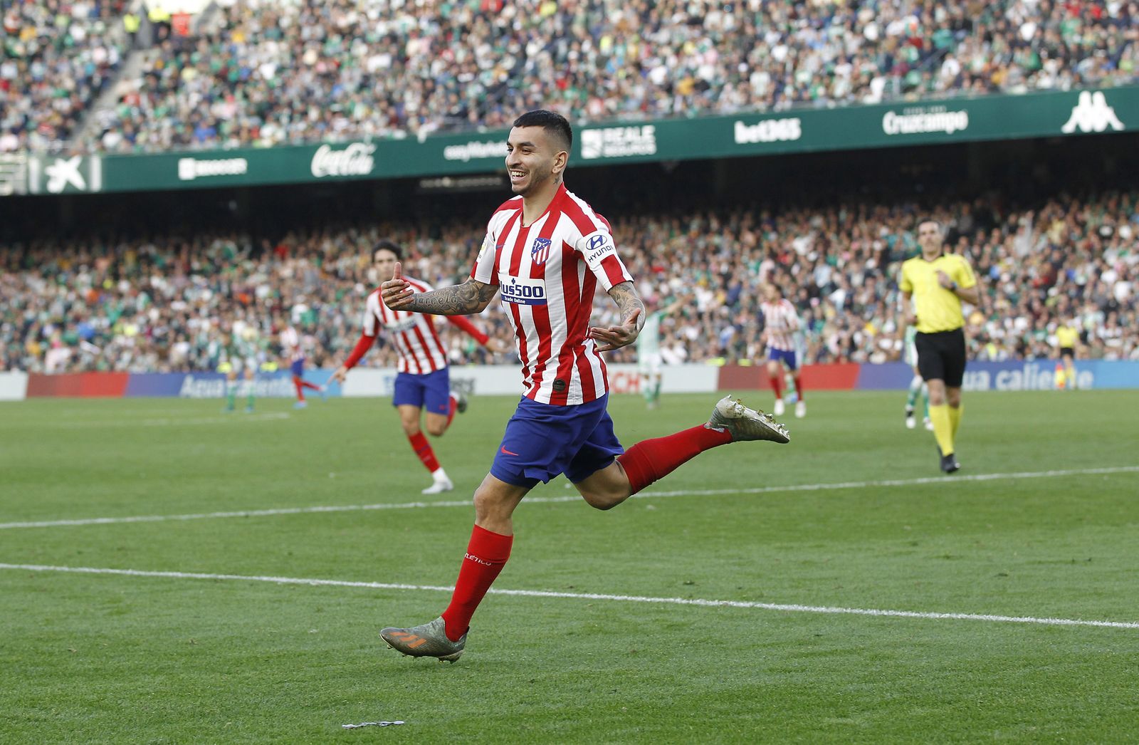 Las imágenes del Betis-atlético de Madrid