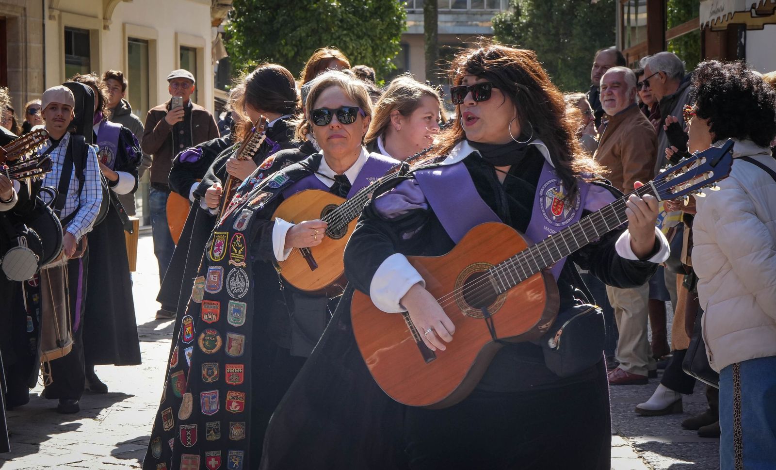 Las Tunas animan el centro de Jerez, en imágenes