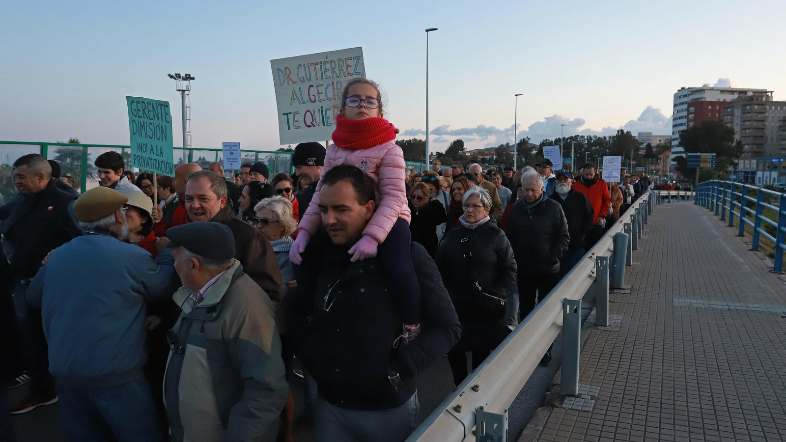 Las mejores fotos de la manifestación por la sanidad en Algeciras