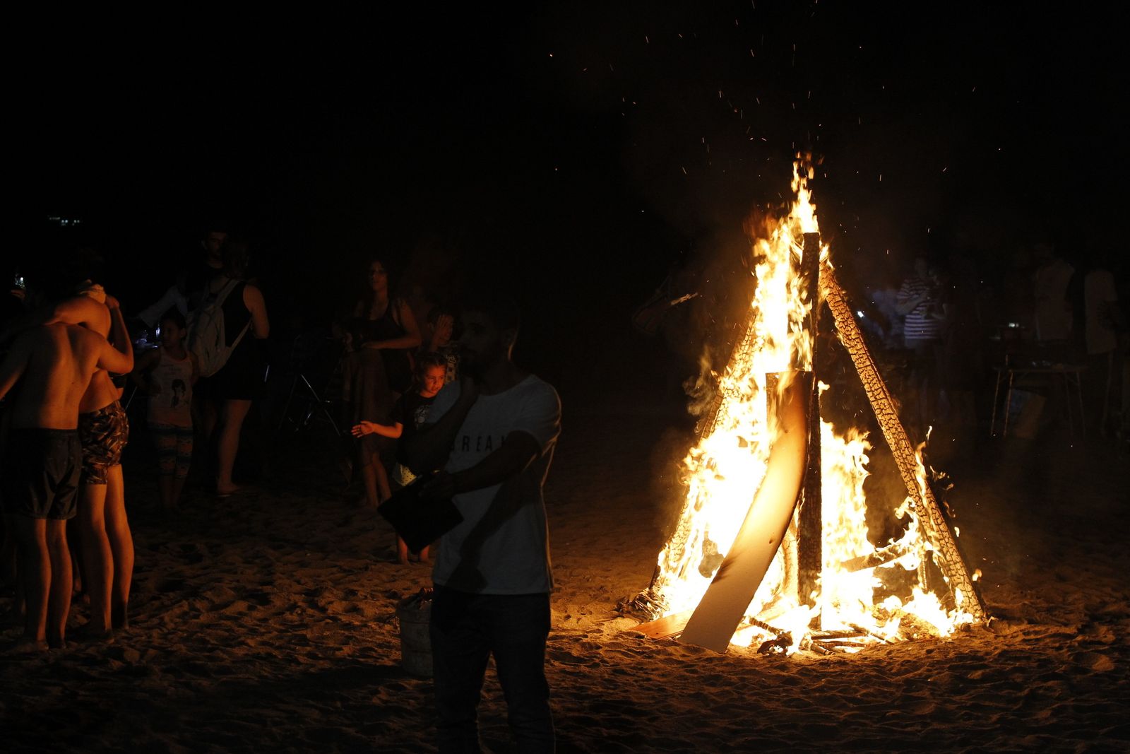 Fotogalería Noche de San Juan. El Zapillo. Almeria