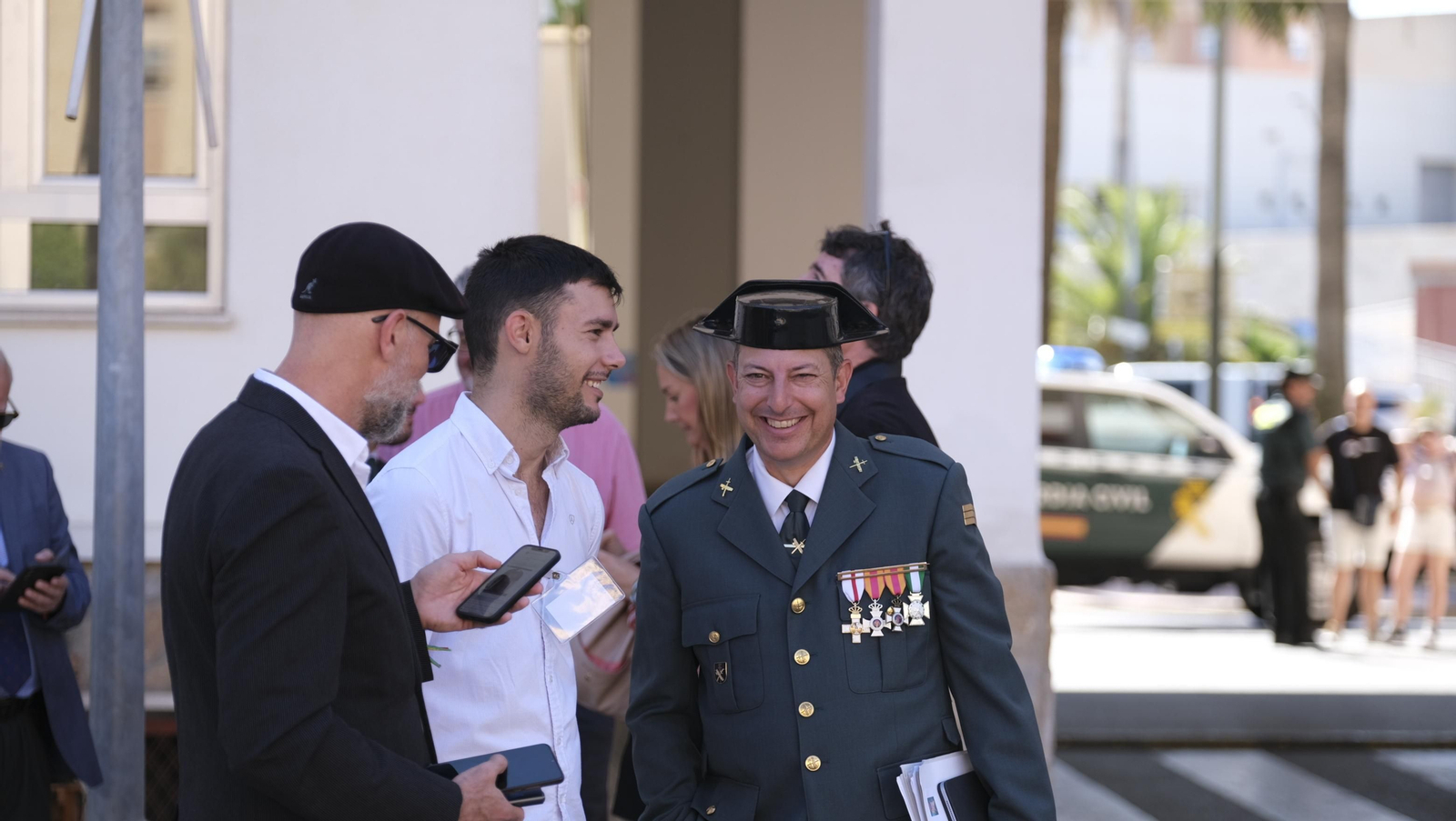 Imágenes de la celebración del 179 aniversario de la Guardia Civil, en la Comandancia de Almería