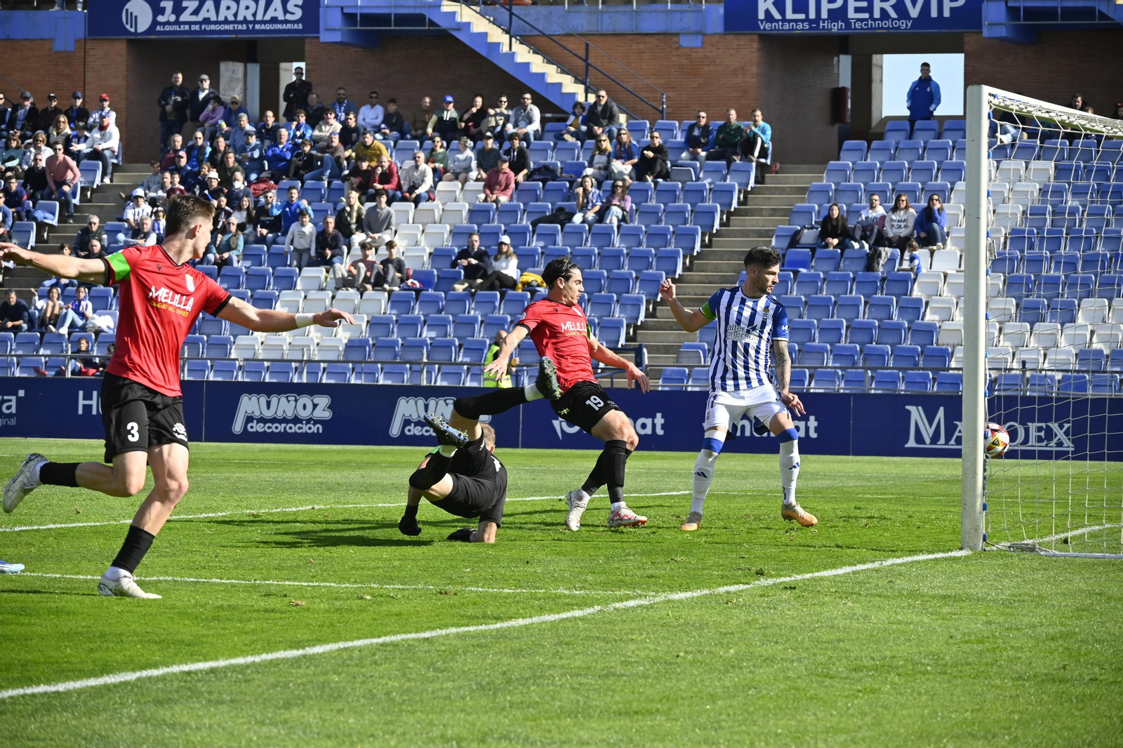 Imágenes del partido: Recre - Melilla