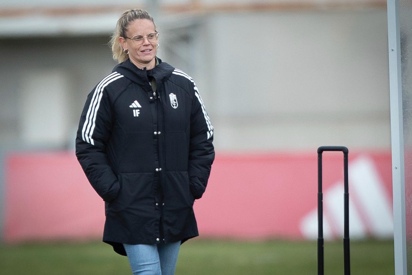 Irene Ferreras durante el compromiso liguero ante el DUX.