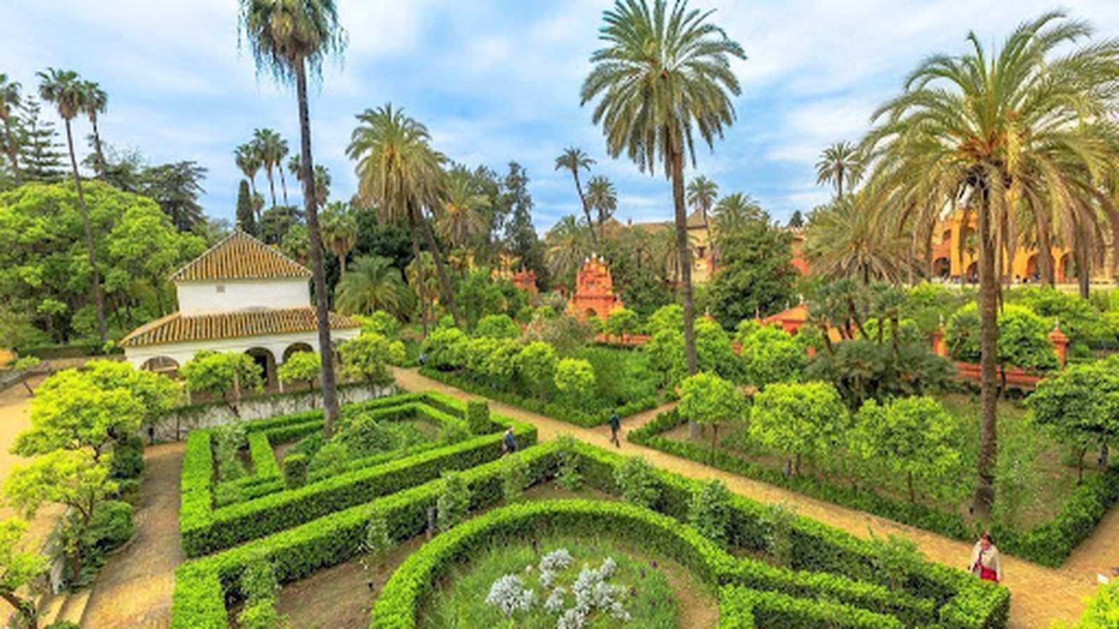 Jardines del Alcázar.