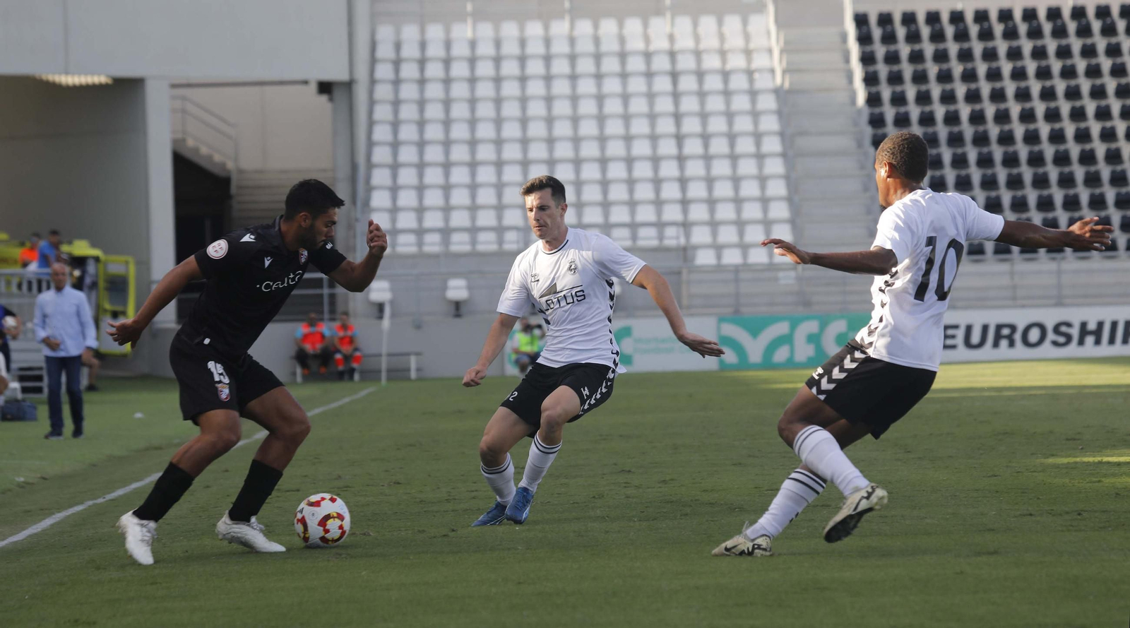 Las fotos del Balona-AD Ceuta de pretemporada en el Ciudad de La Línea (0-1)