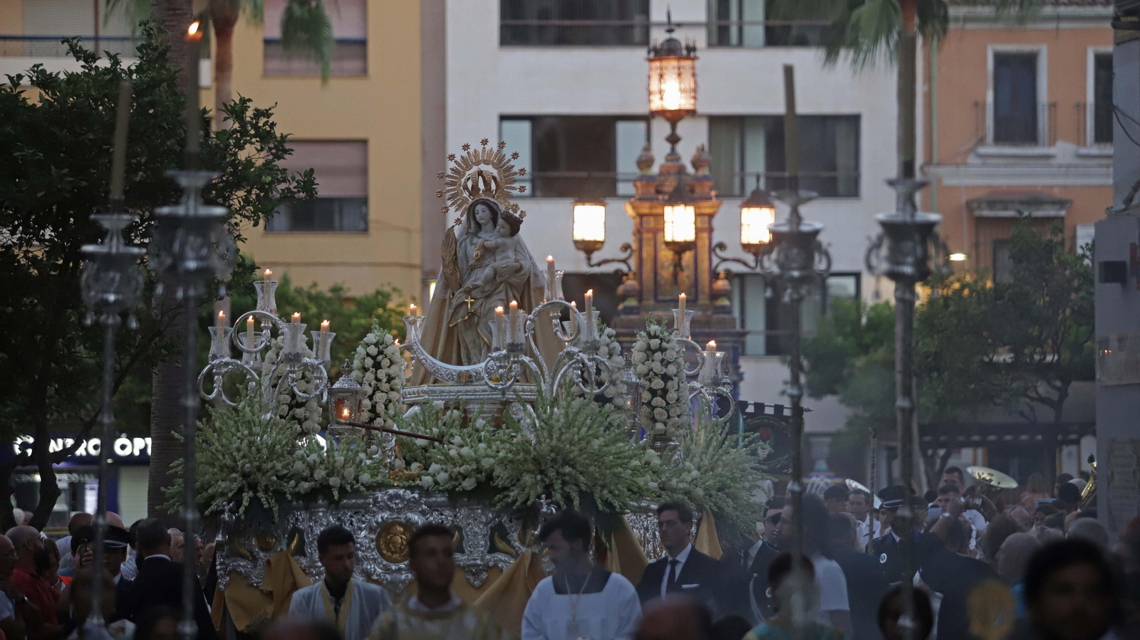 Fotos de la procesión de la Virgen de La Palma en Algeciras