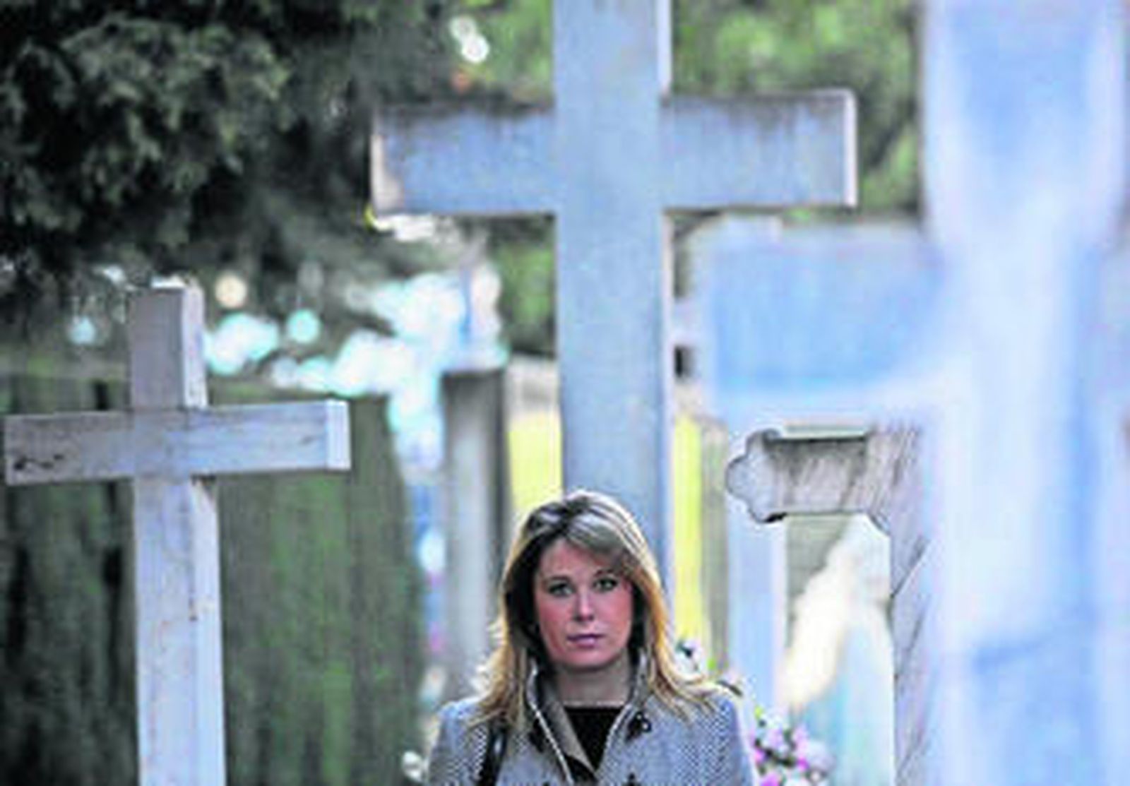 Anabel Rodríguez, la hija gemela que sobrevivió al parto.