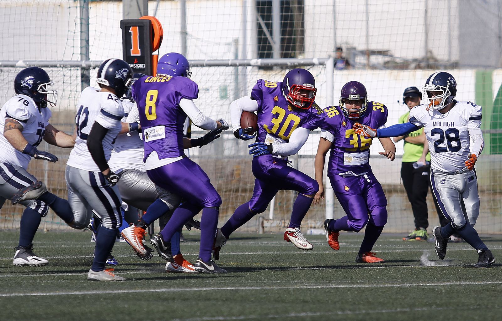 Las fotos del Málaga Corsairs - Sevilla Linces