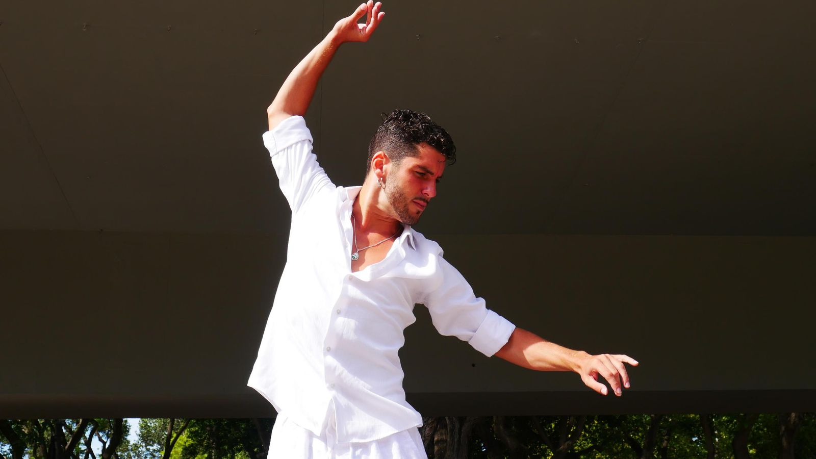 El bailaor isleño Alberto Sellés ofrecerá su arte en el auditorio del Parque Almirante Laulhé.