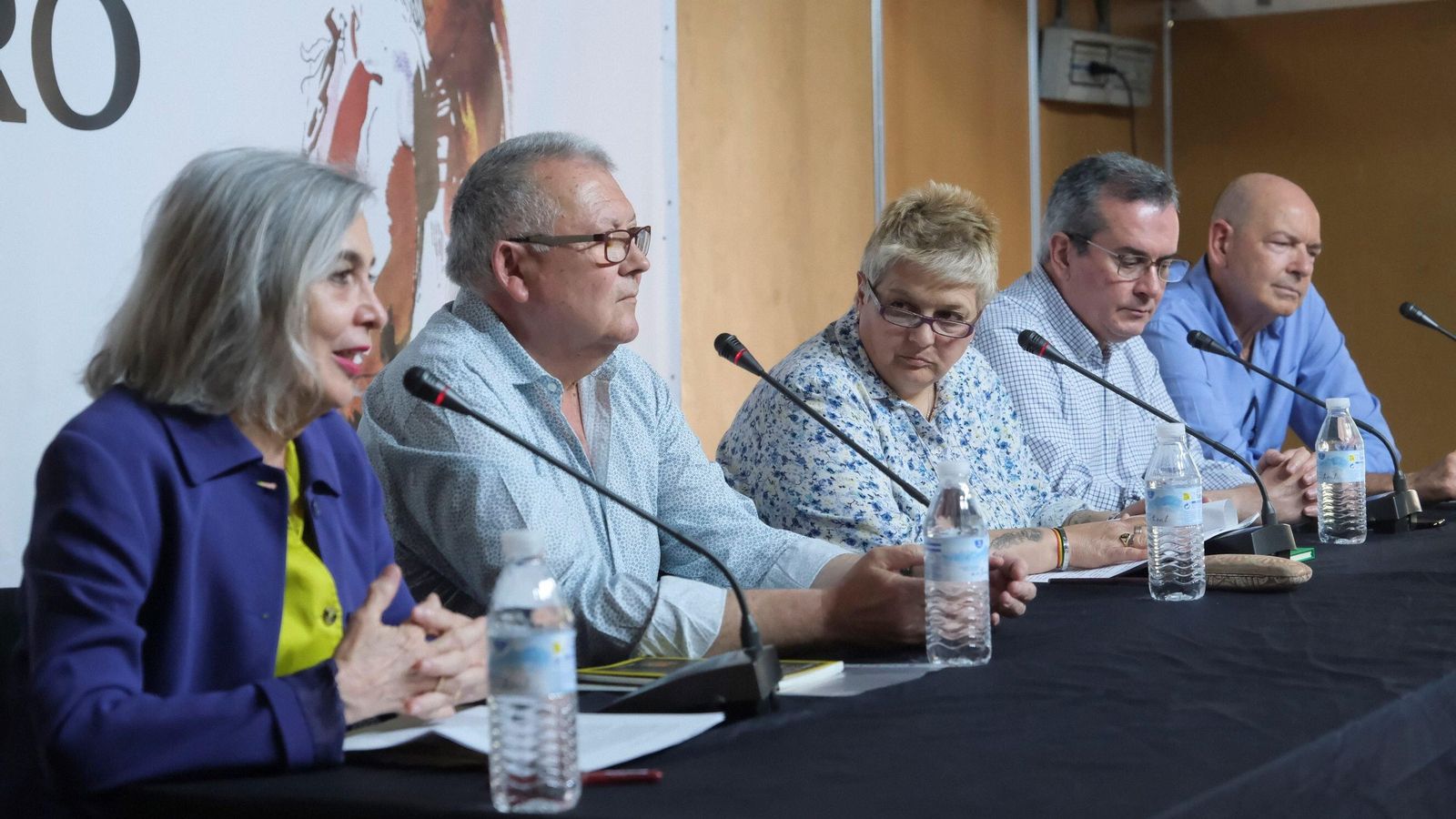 Mesa redonda dedicada a Ginés Liébana este domingo en la Feria del Libro.