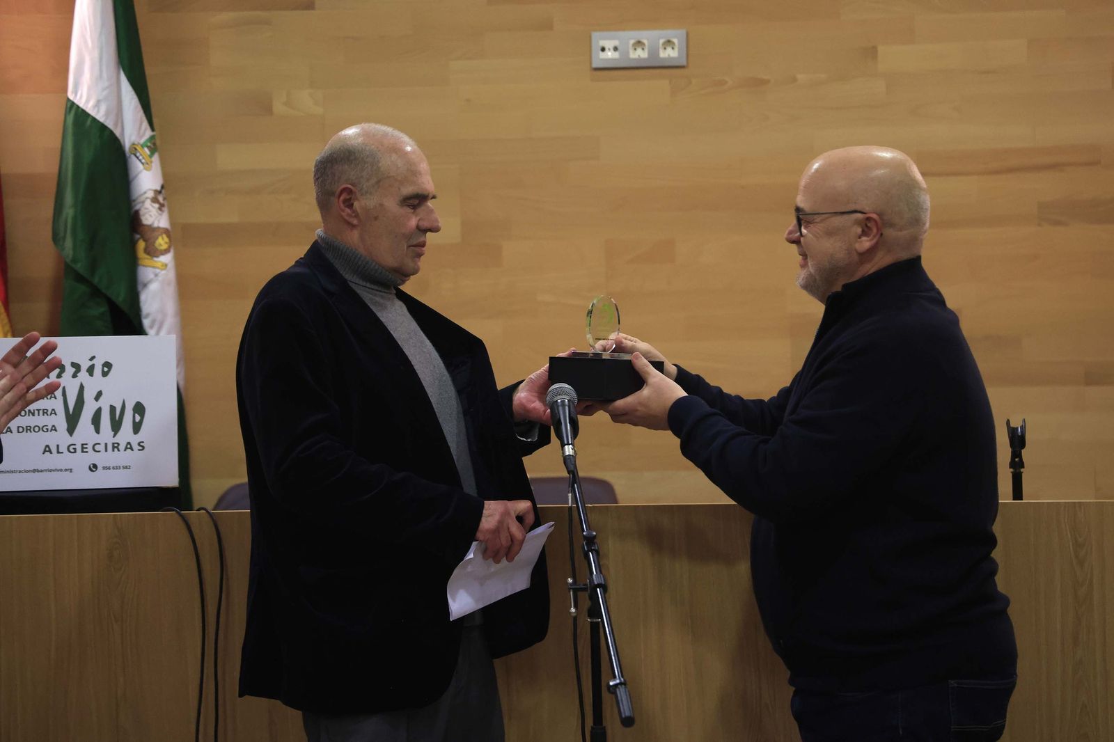 Fotos del acto por el 35 aniversario de la coordinadora Barrio Vivo de Algeciras