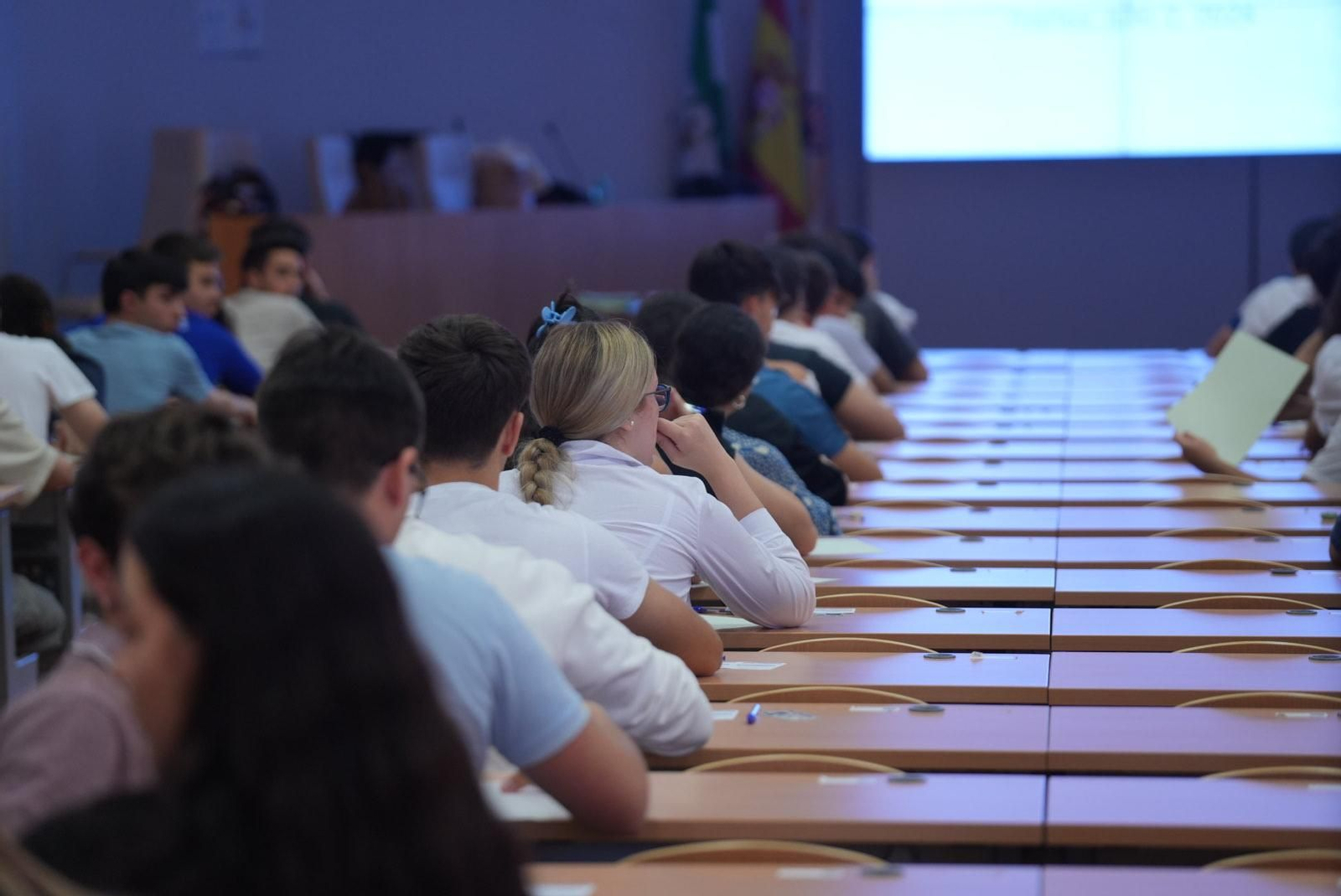 Las imágenes de la convocatoria extraordinaria de la Selectividad en Córdoba