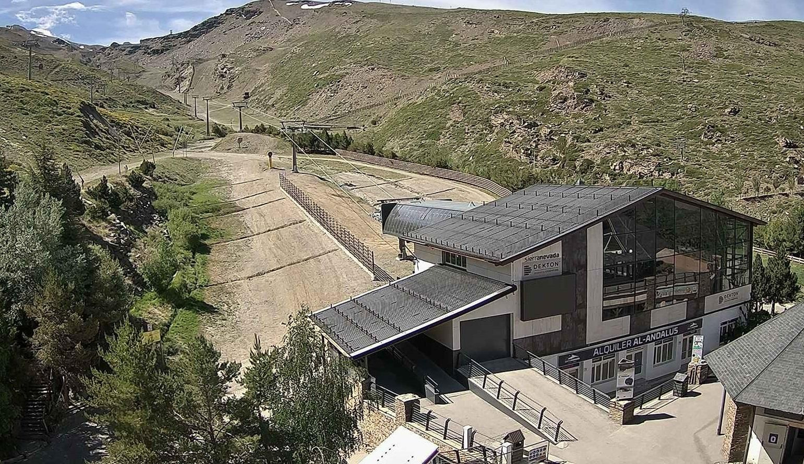 Pradollano, en una imagen de las cámaras de Cetursa.