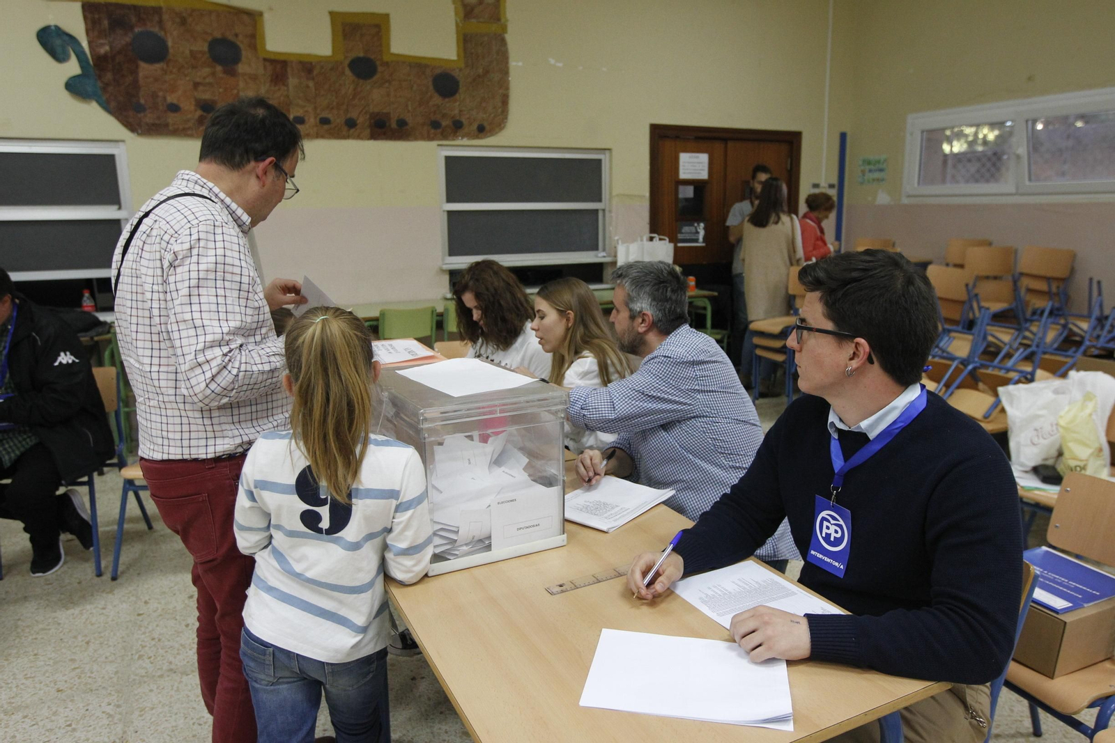 Fotogalería votaciones Elecciones Generales 2019. Almería