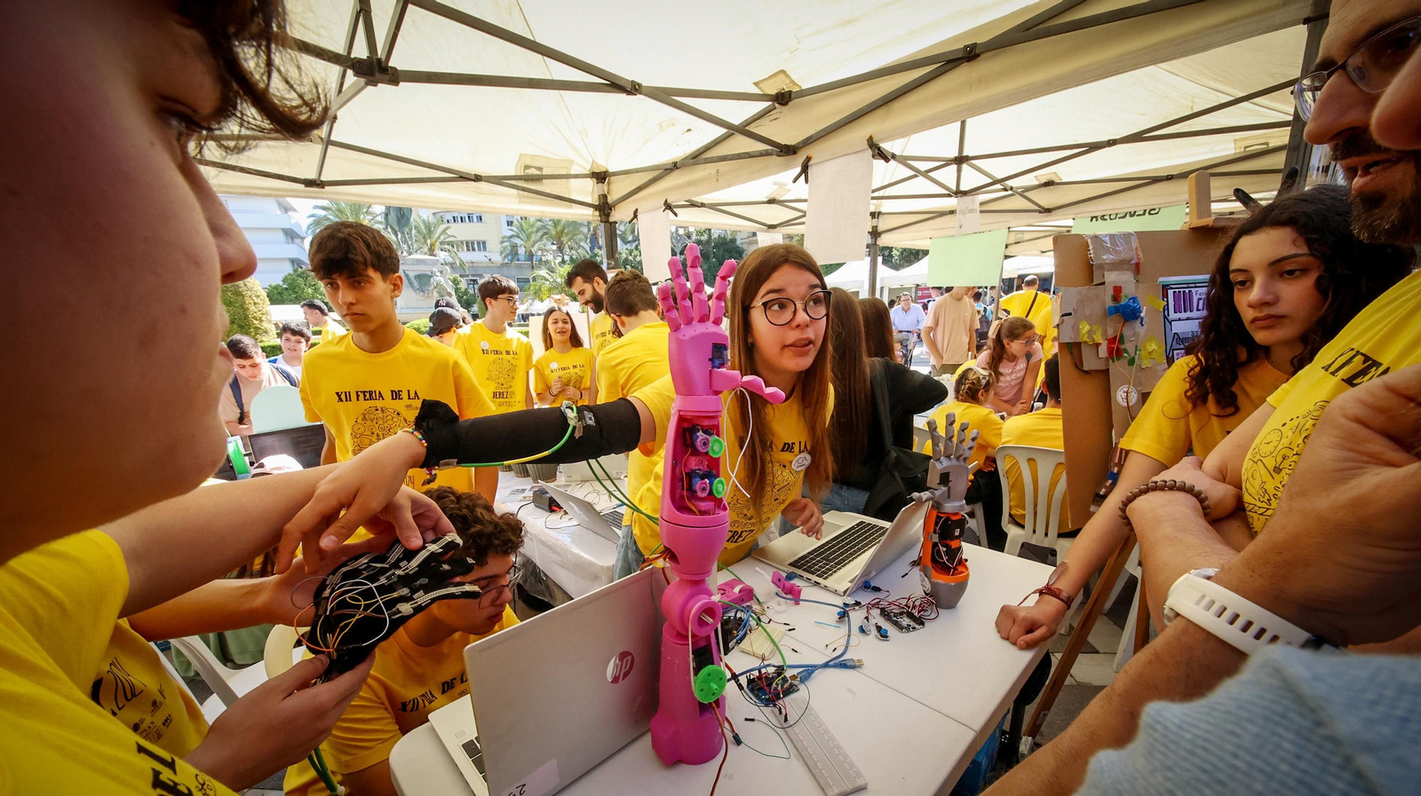 La Feria de la Ciencia de Jerez en imágenes