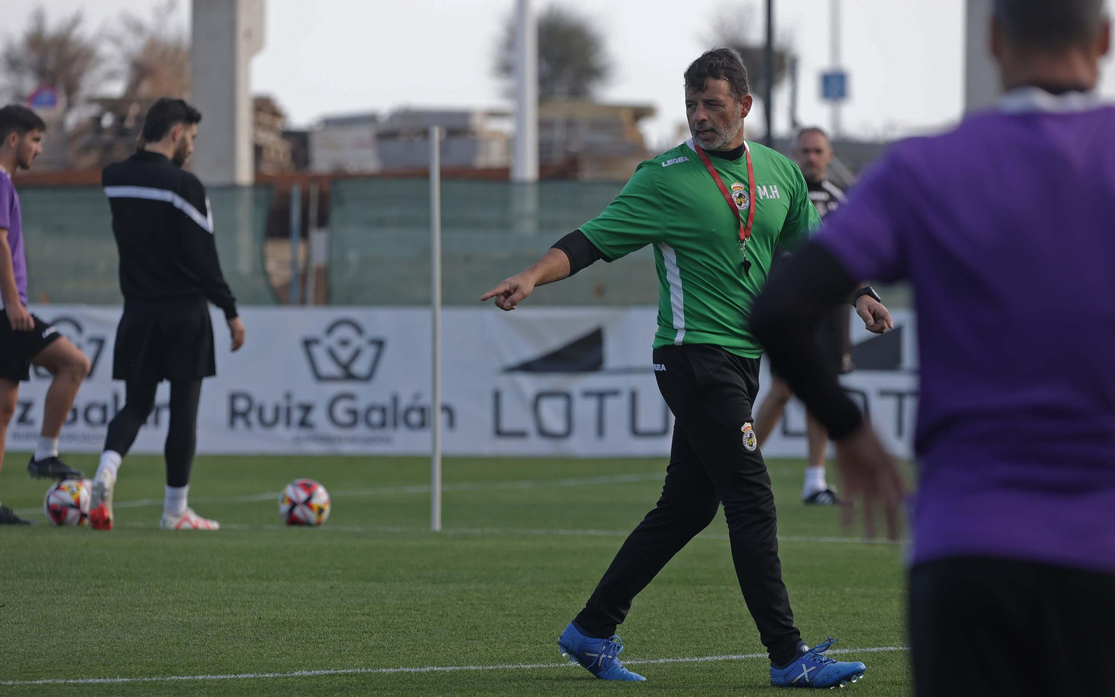 La vuelta a los entrenamientos de la Balona después del descanso de Navidad, en imágenes