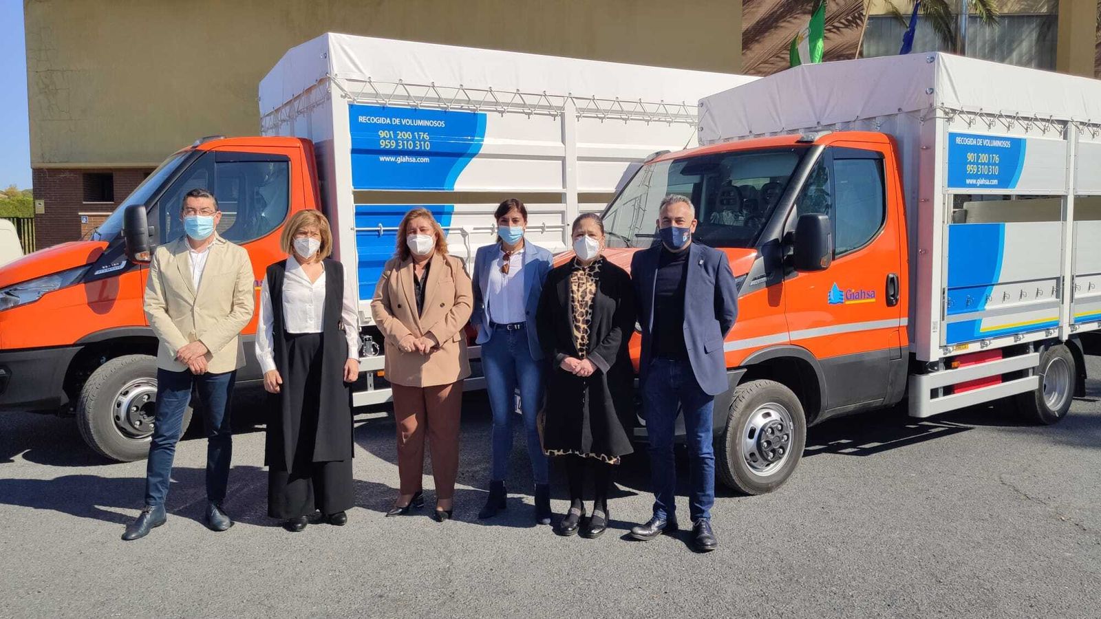 Reunión del director de Giahsa con los ediles de los municipios costeros.