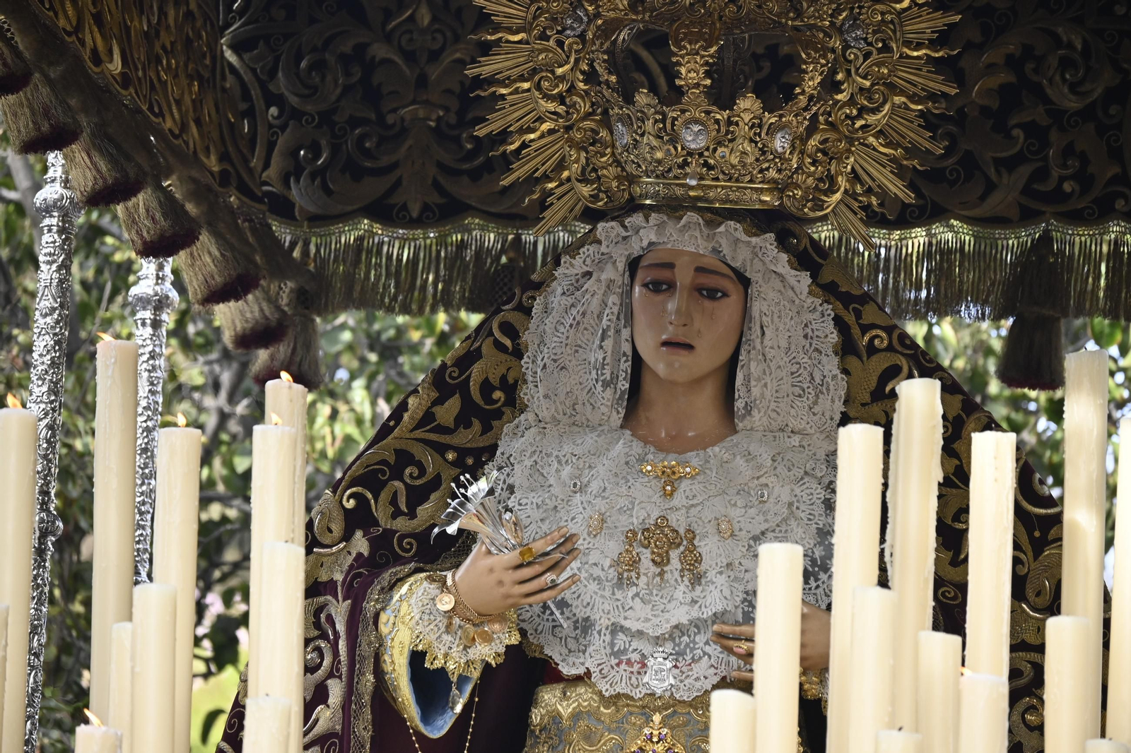 Extraordinaria de la Virgen del Valle de Huelva en imágenes