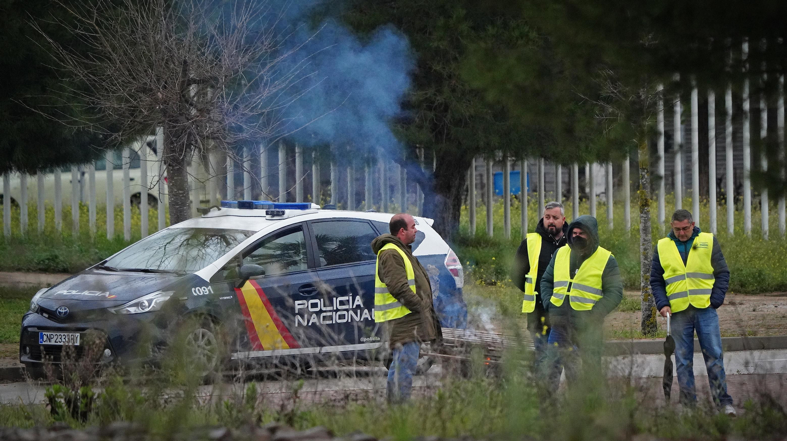 Segundo día de huelga del transporte en Jerez