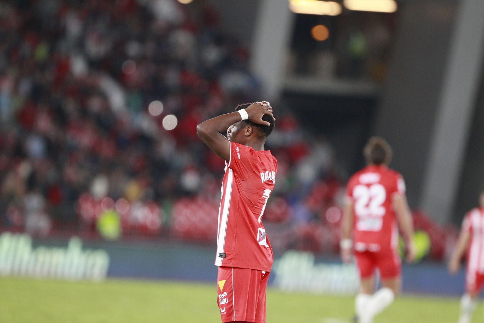 Imágenes del partido de fútbol U.D. Almería-Getafe C.F.